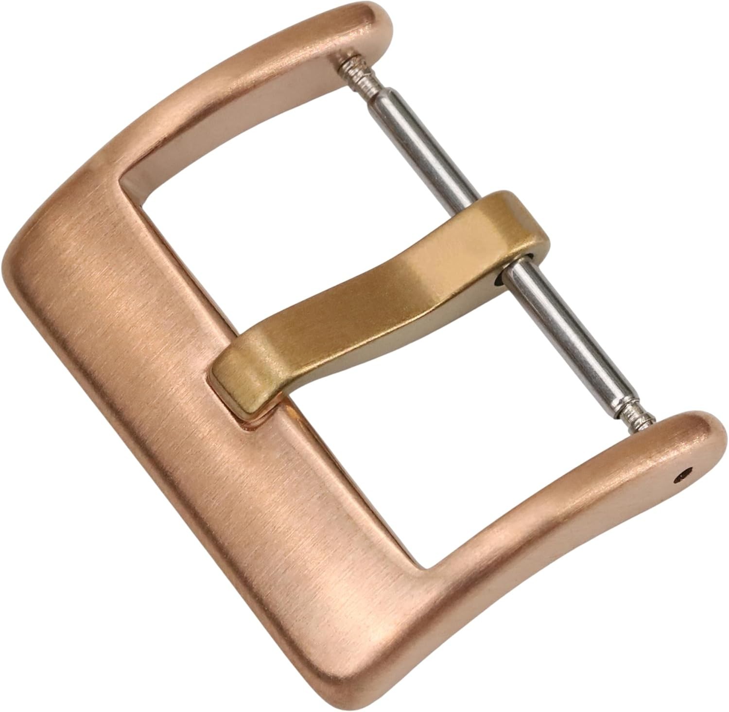 Bronze Watch Strap Buckle 20mm, Tongue Buckle with Spring Bars, Watch Bands C…