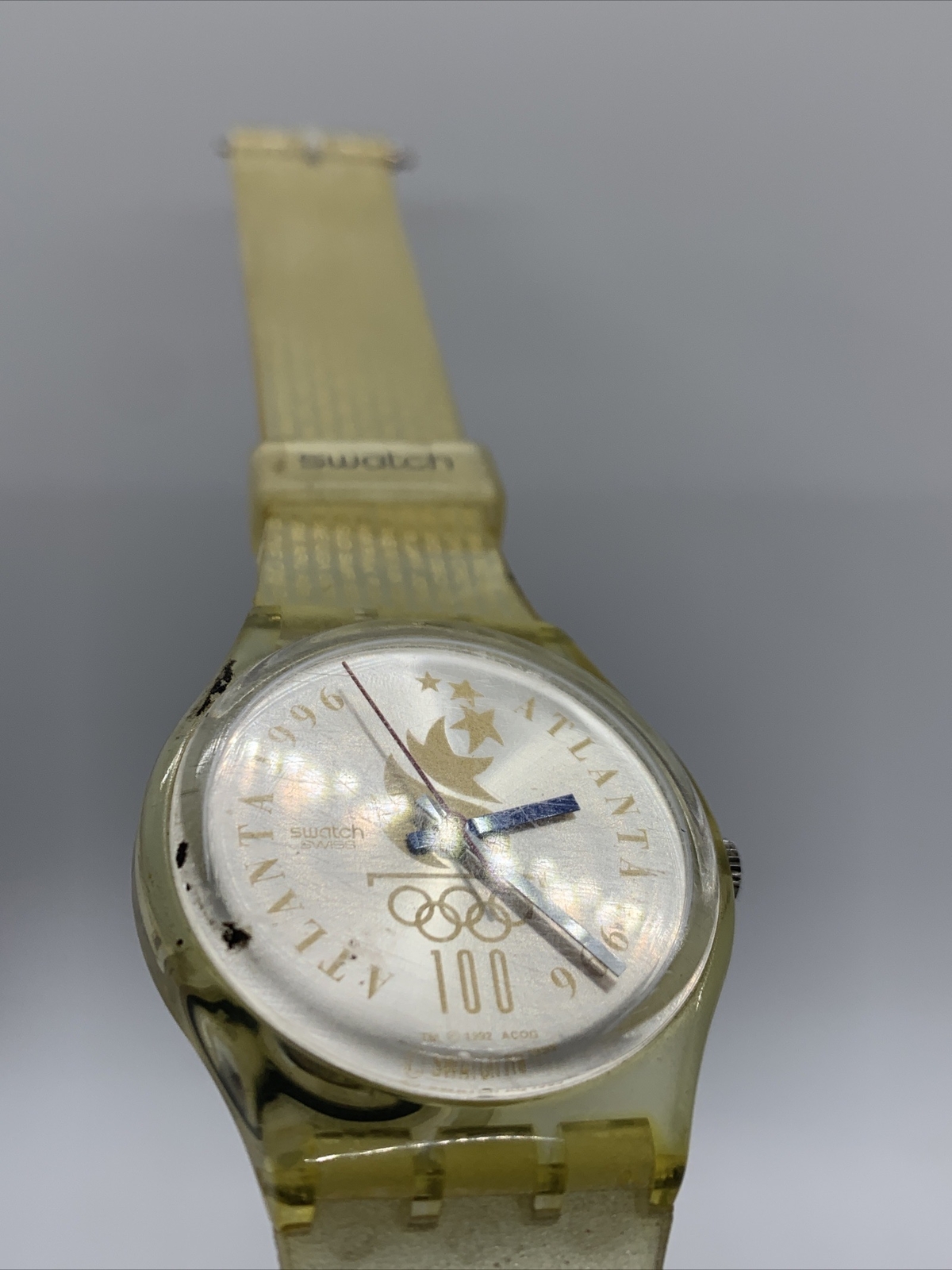 Vintage 1996 Atlanta Olympics USA Team Swatch Watch