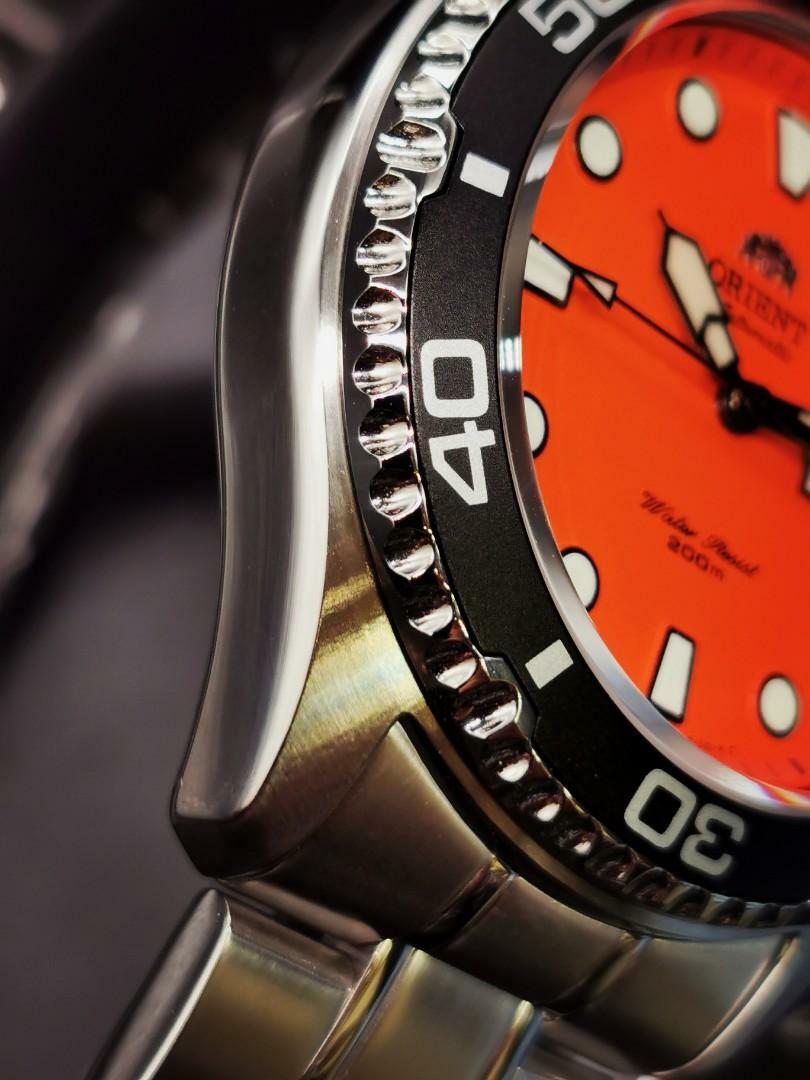 Orient Ray Raven II 2 Orange Automatic FAA02006M9 200M Men’s Watch