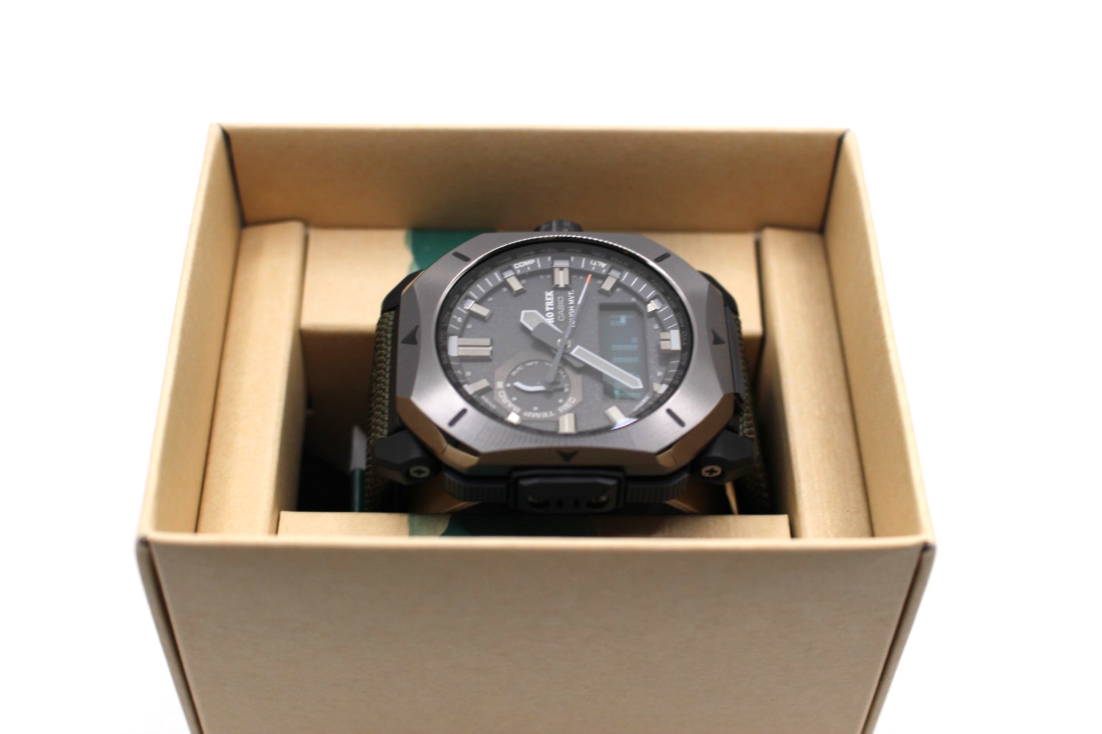 CASIO PRO TREK PRW-6900YB-3JF CORDURA Band Radio Solar Digital Men Watch Gift