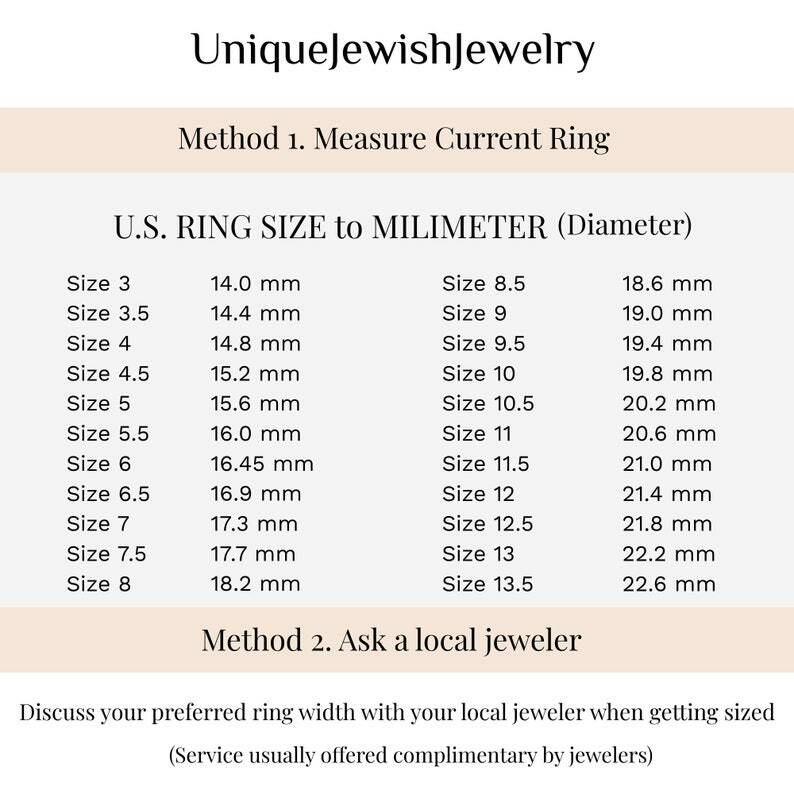 Signet Star of David Jewish Ring Sterling Silver & Blue Sapphire Solid Jewelry