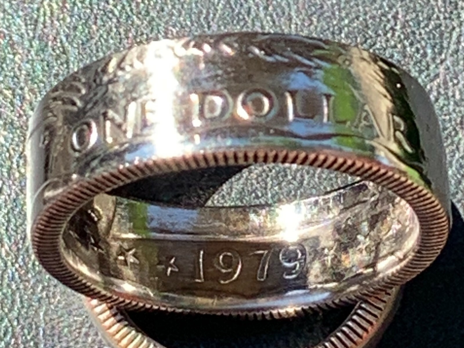 Susan B Anthony Dollar Coin Ring,1979,1980,1981,1999, Size 6-15, Free S&H
