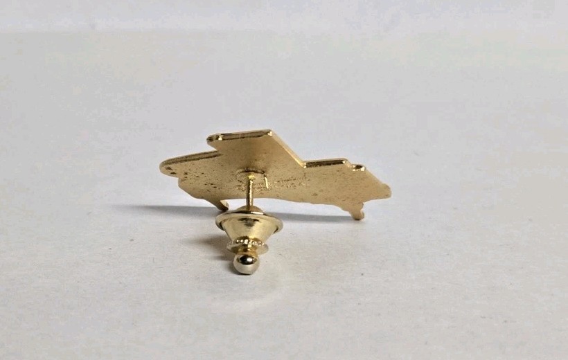 Vintage Future Primitive Enamal Grand Piano Pin- Made In The USA