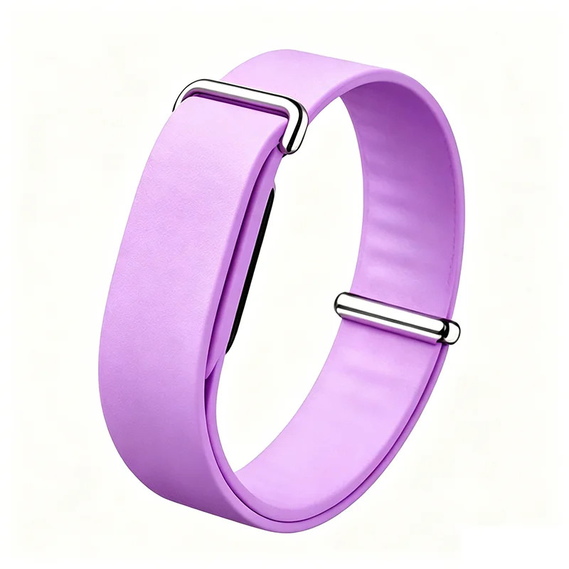 Sports Silicone Strap Fitbit Air Rubber Metal Ring Bracelet Band Loop Wristband