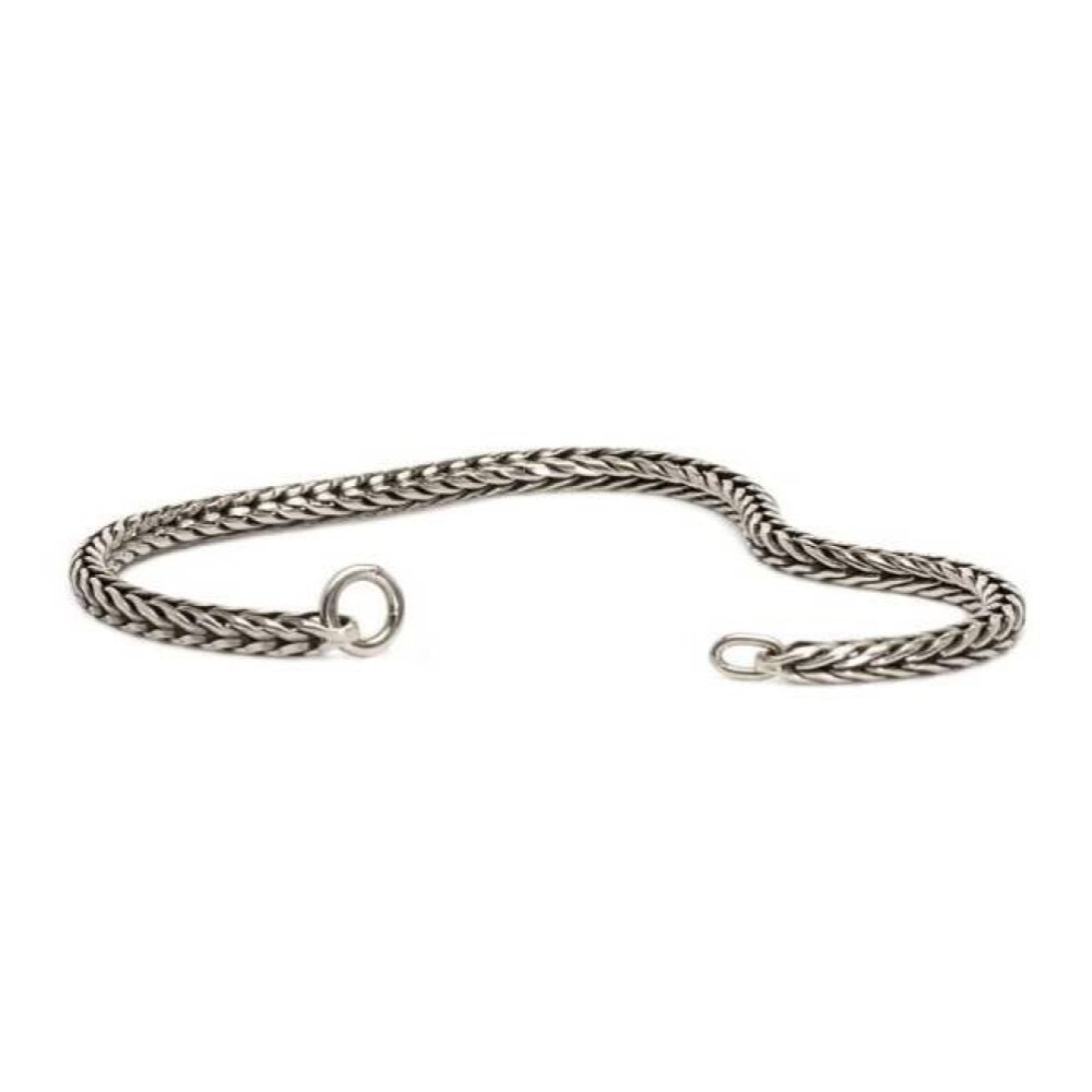 Trollbeads Original Foxtail 15221 Bracelet Silver 8.3 (7.3 actual) inch :0