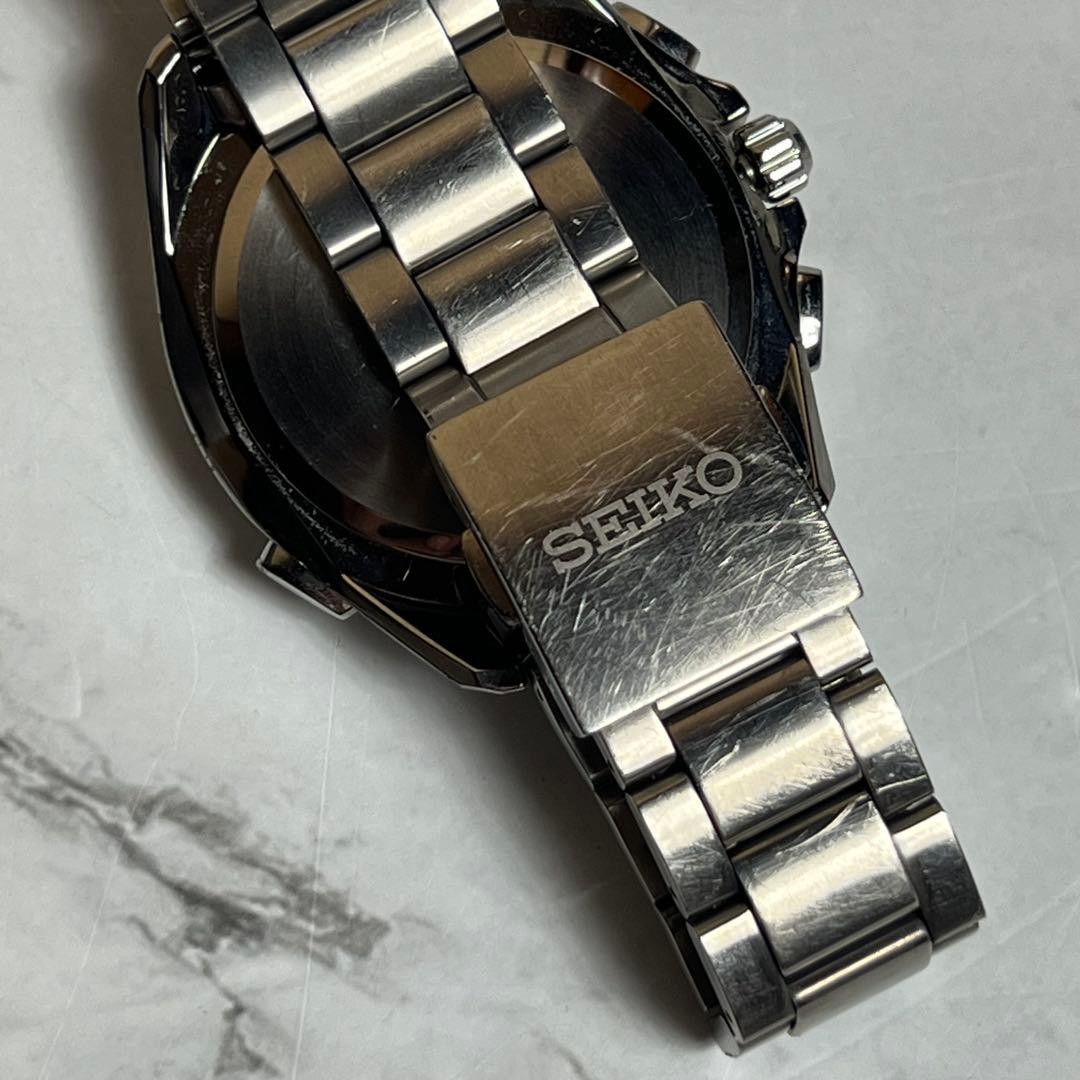 Seiko Brights Men’s Watch 8B82-0AN0 Solar Navy From Japan