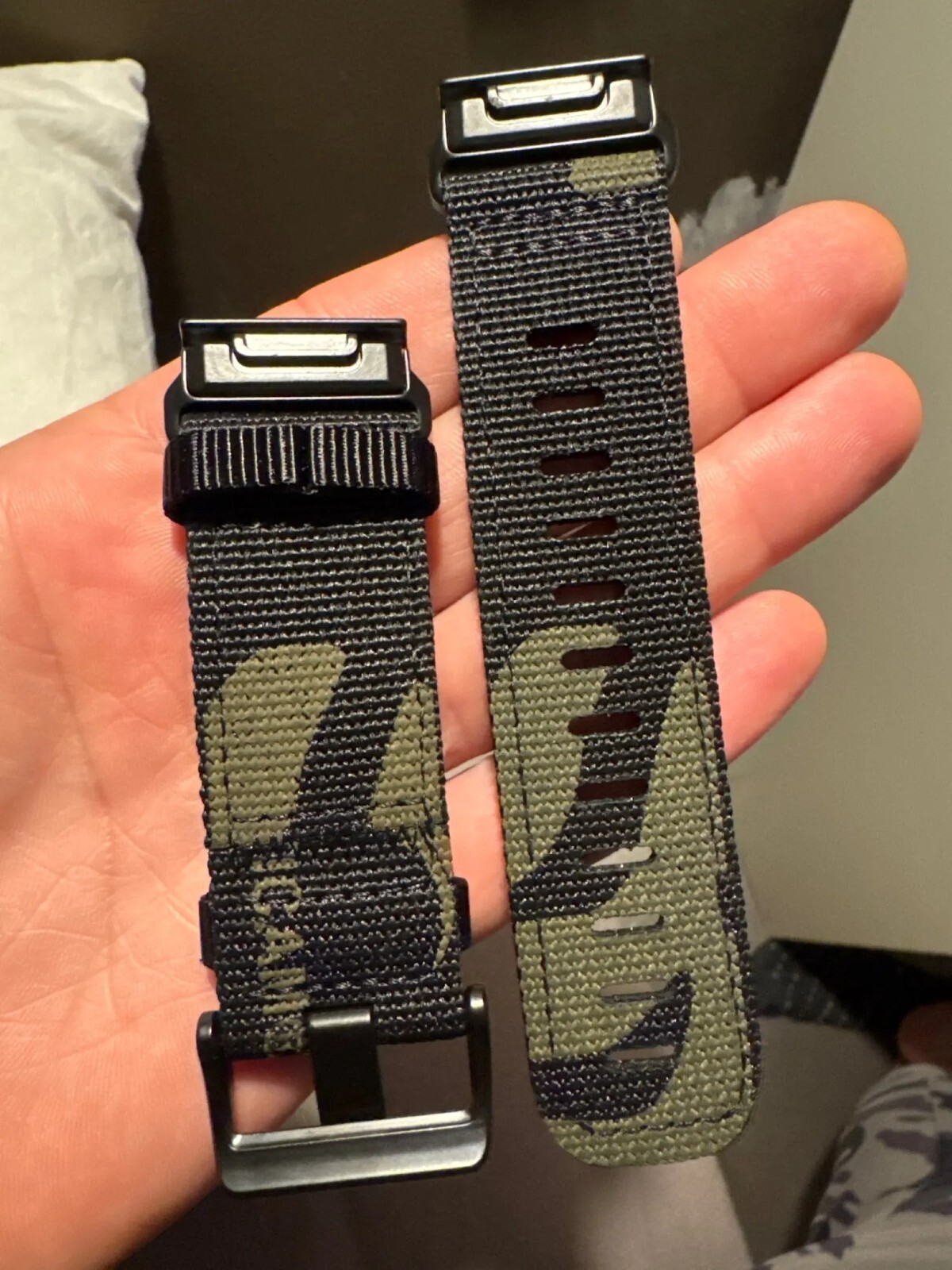 Nylon Watch Band Strap For Garmin Fenix 7X7 Pro Solar/6X 6 Sapphire 5 5X Plus