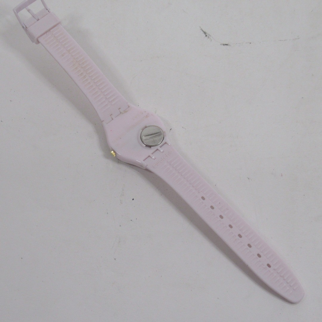 Women’s Swatch Pink Wristwatch Swiss Made Boxed *SPARES/REPAIRS* | Preloved