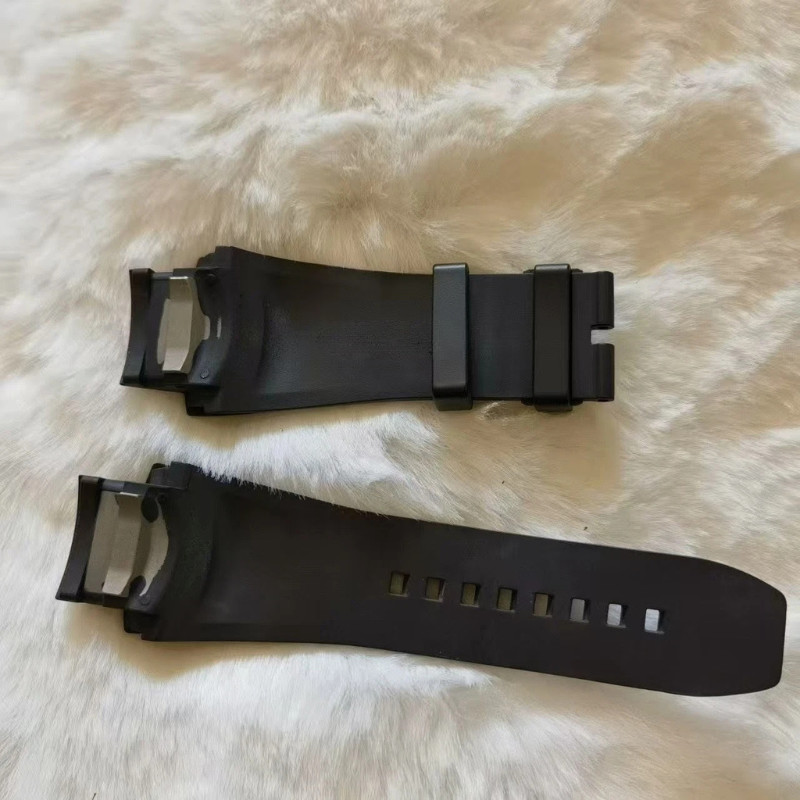 FKM Rubber Watch Strap Large Size Replacement For Richard Mille RM028