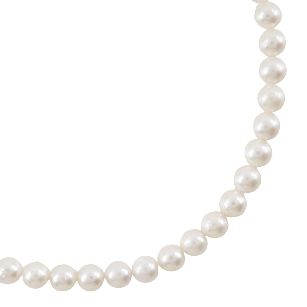 Pearl Necklace7.5～8.0ｍｍ Pearl/Silver 36.3g Women