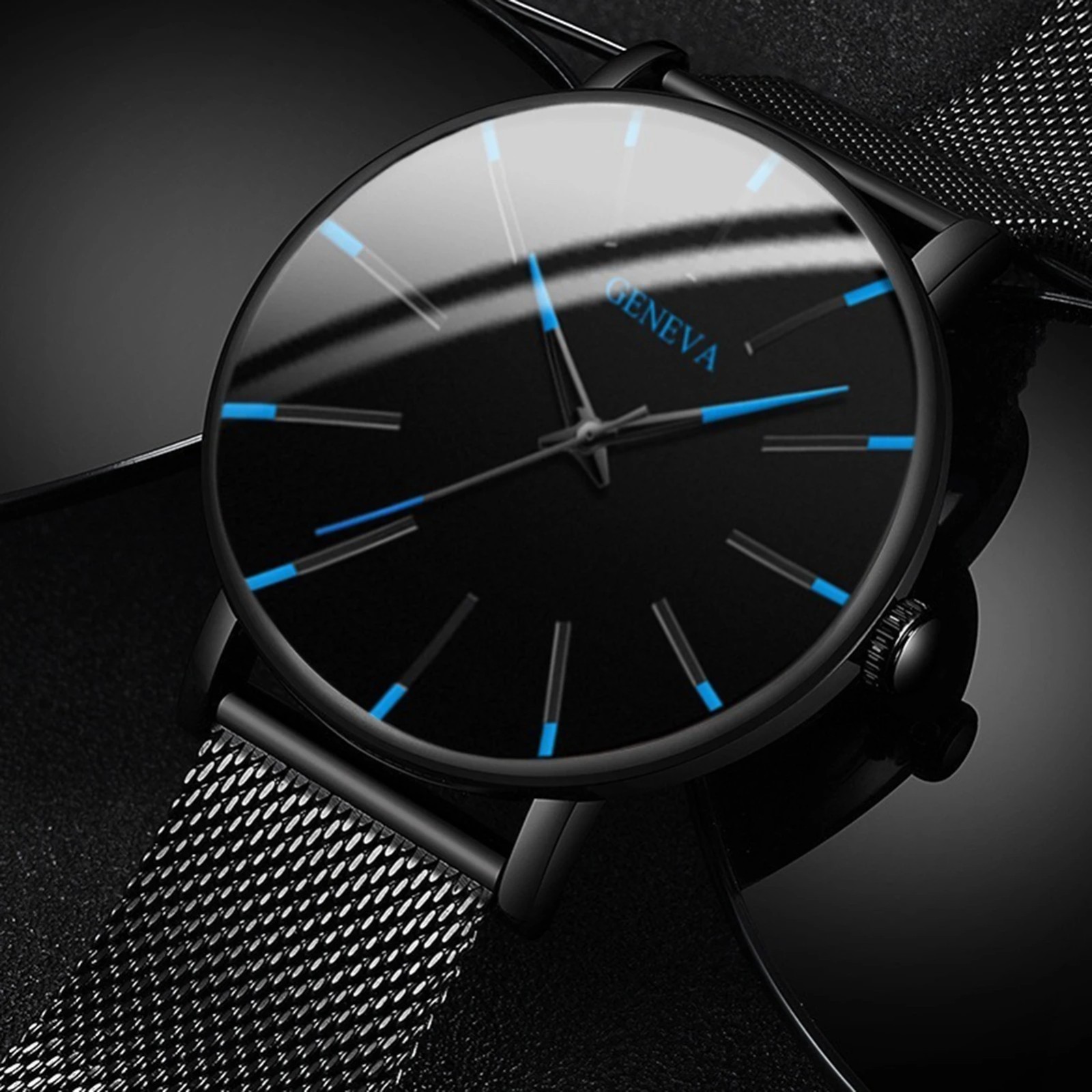 Waterproof Men’s Watch Stainless Steel Quartz Luminous Classic Watches Business