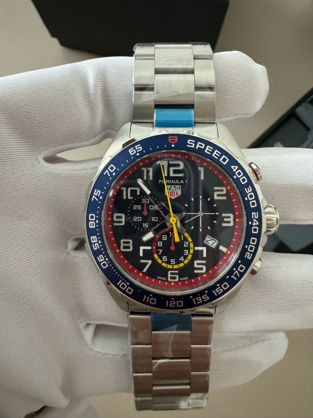 TAG Heuer Formula 1 X Red Bull Racing Quartz 43MM SS Men’s Watch CAZ101AL.BA0842