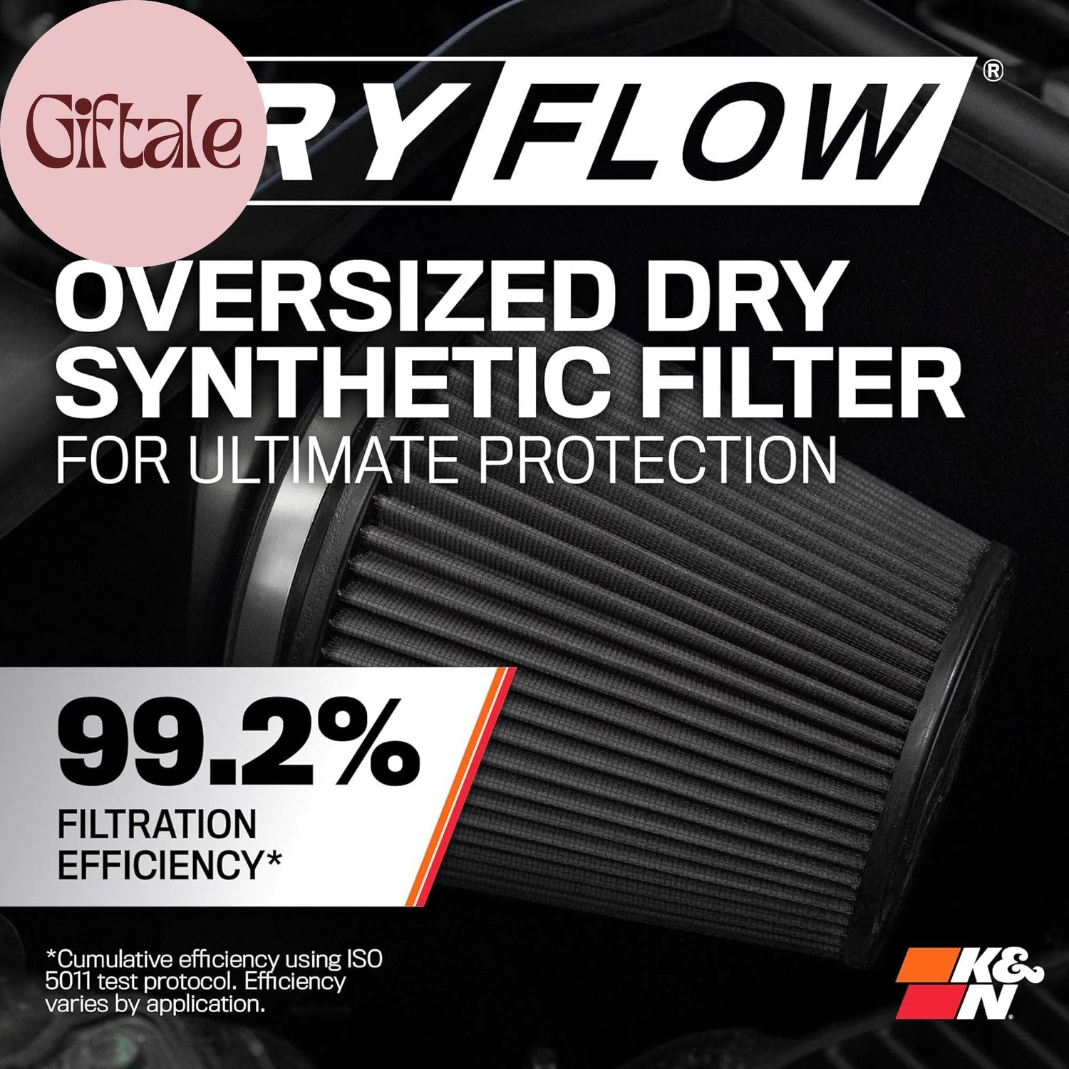 Cold Air Intake System: Dry-Flow Air Filter, Increase Performance & Towing: Comp