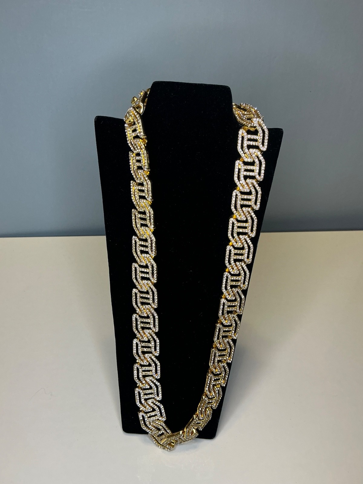 New Necklace Chain Men Women Teen Jewelry CZ Gift Iced Hip Hop