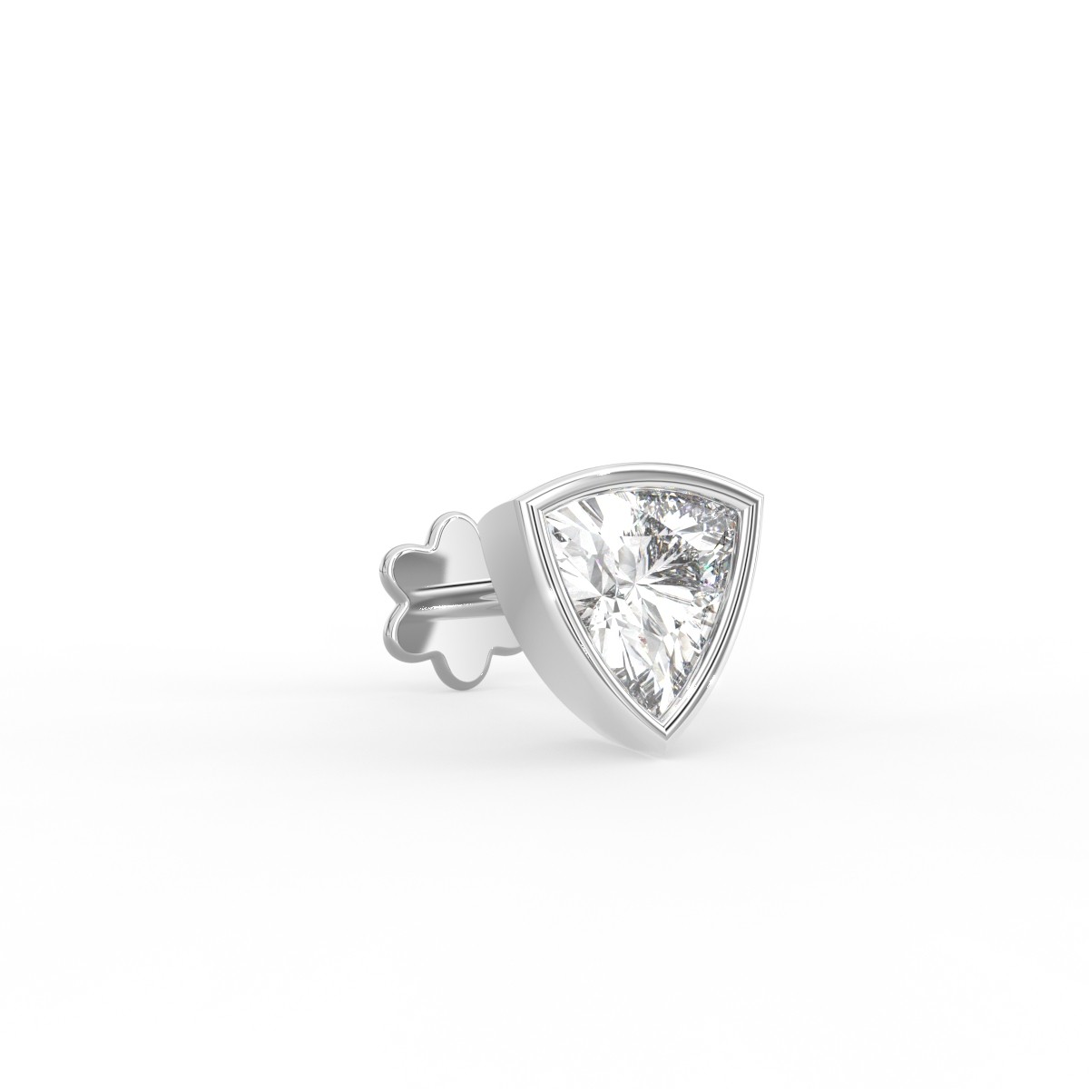 0.36ct Lab Grown Diamond Earrings 18K White Gold