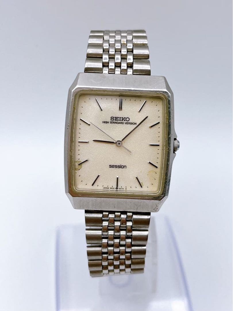 SEIKO Session wristwatch, model 5E31-5A70, working condition, battery replaced.