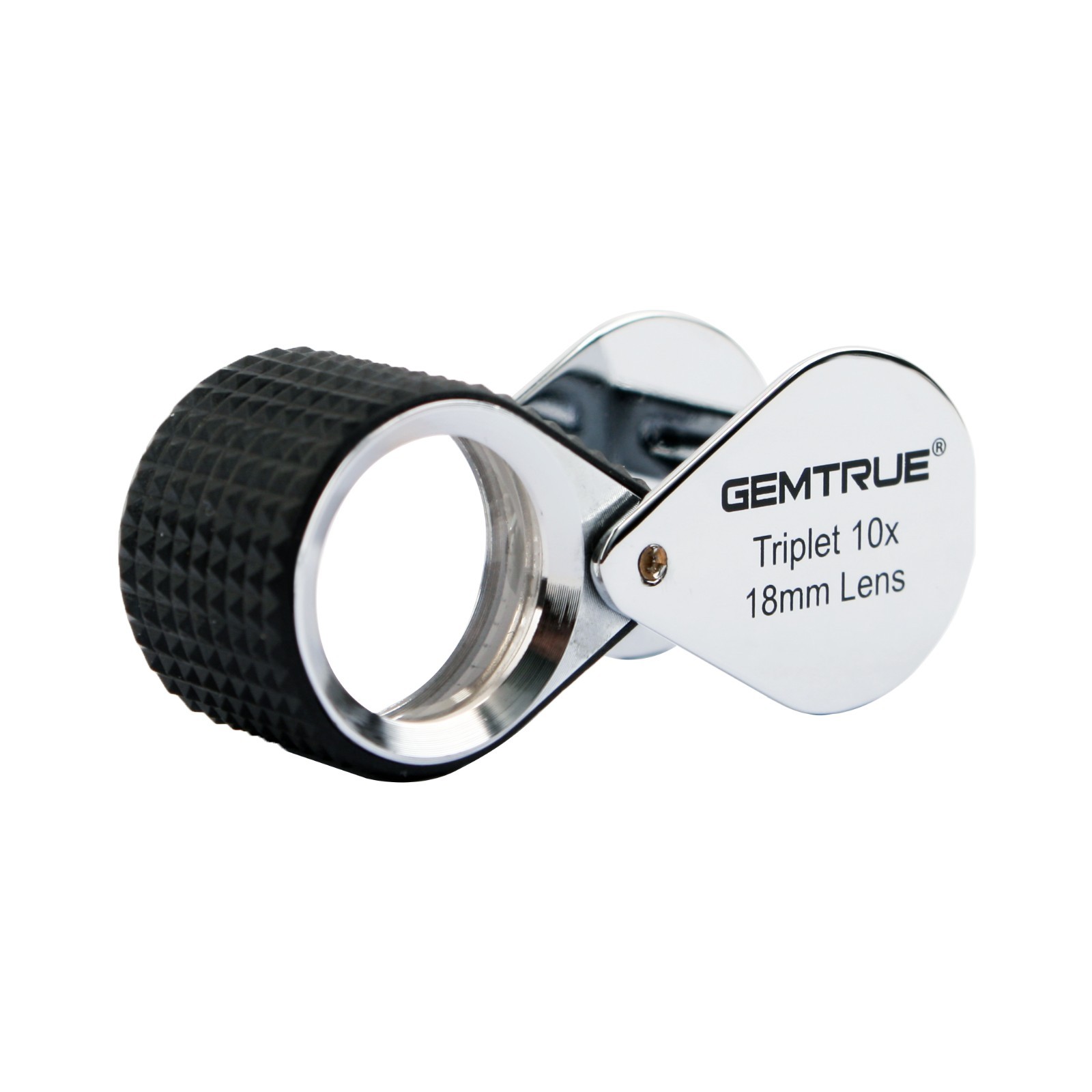 GemTrue 10x Triplet Diamond Loupe 18mm Rubber Grip DK98003 (3pcs a pack)