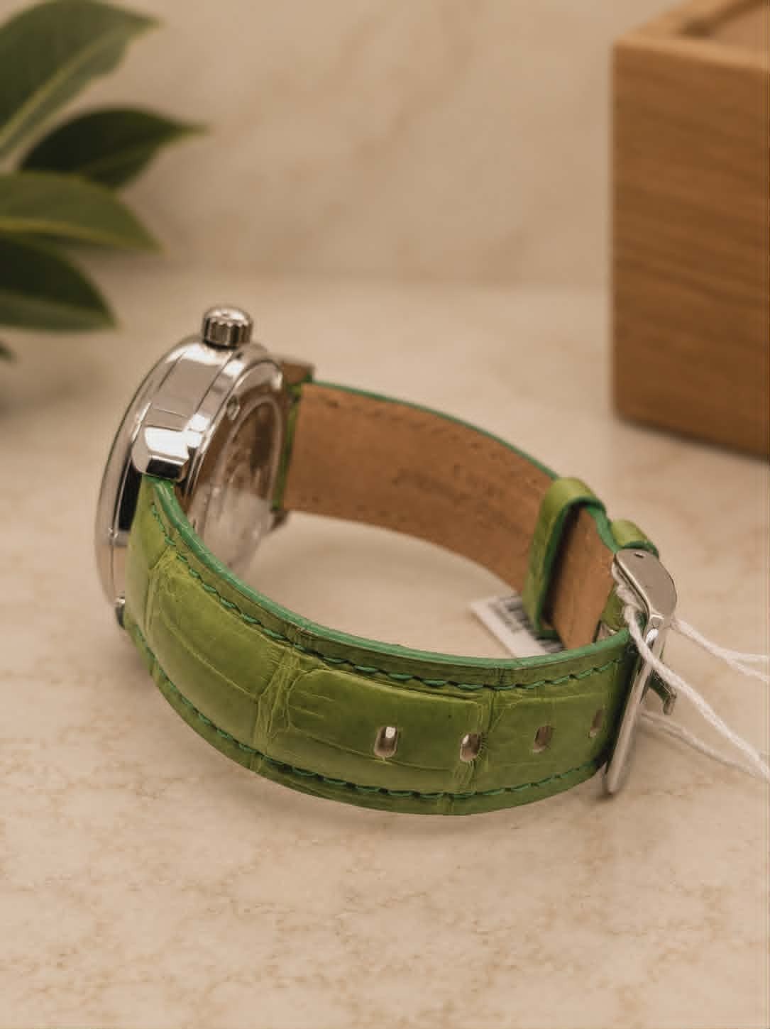 Ernst Benz Sophia Fiori Automatic Green Alligator Watch
