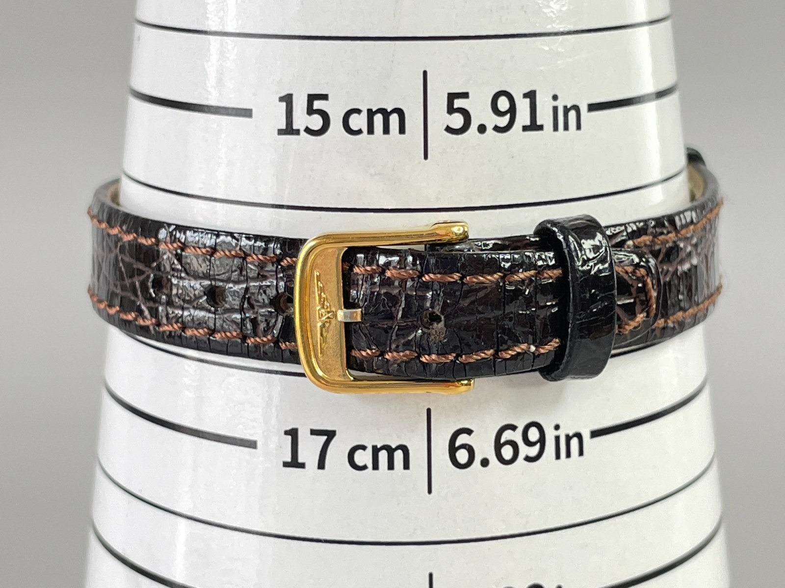 Longines 153 6997 [US Stock] Vintage 23mm Roman Dial Quartz Womens Watch *Exc+5