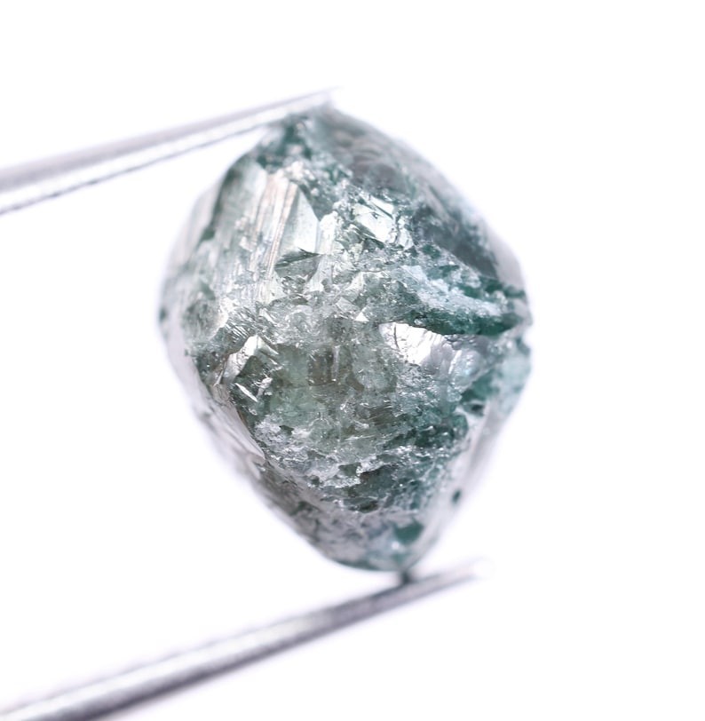 5.24 Ct Natural Blue Diamond Loose Rough Diamond Uncut Blue Diamond Raw Diamond