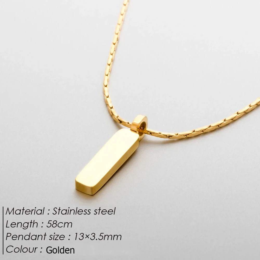 Men’s Jewelry Stainless Steel Non fading Necklace Hip Hop Cuban Chain cadenas pa