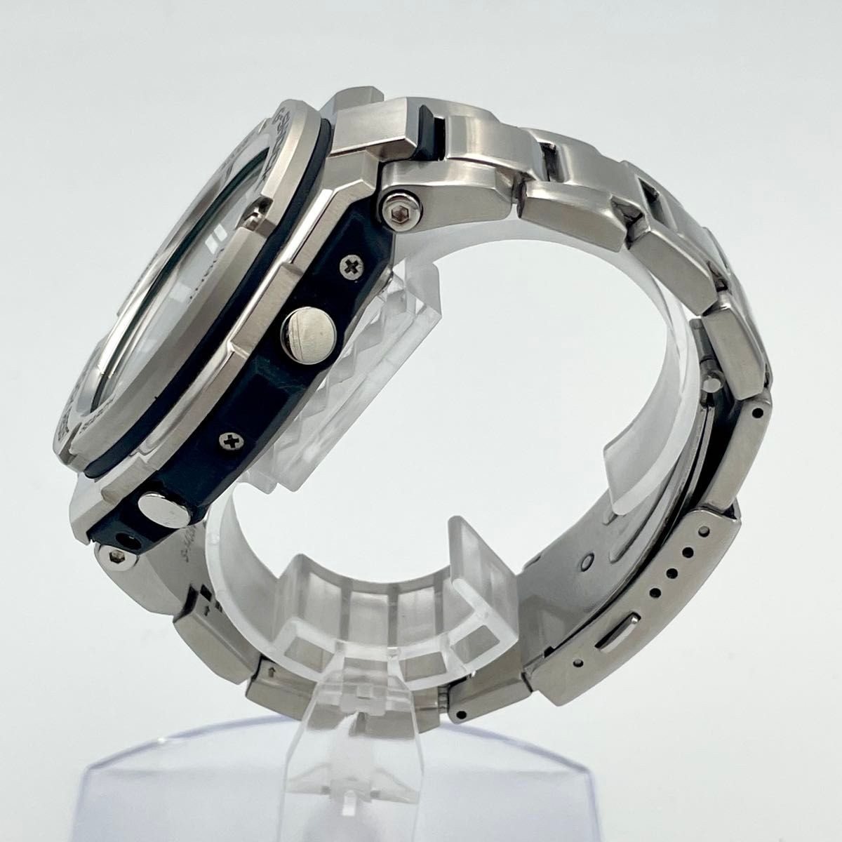 Condition CASIO G SHOCK GST W110D 1AJF Radio Solar Working Watch