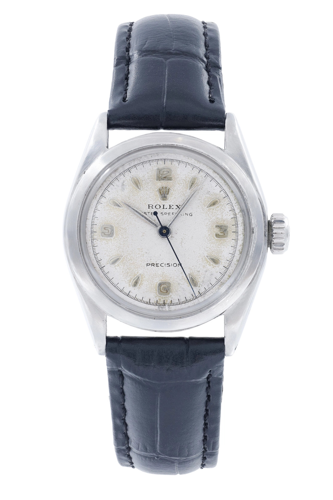 Rolex Oyster White Dial on Leather 6020 1962