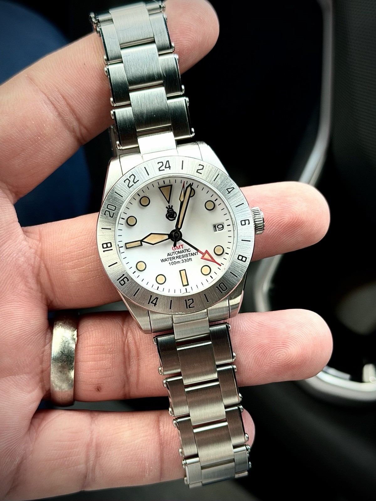 NH34 GMT Custom Automatic Watch – 39mm