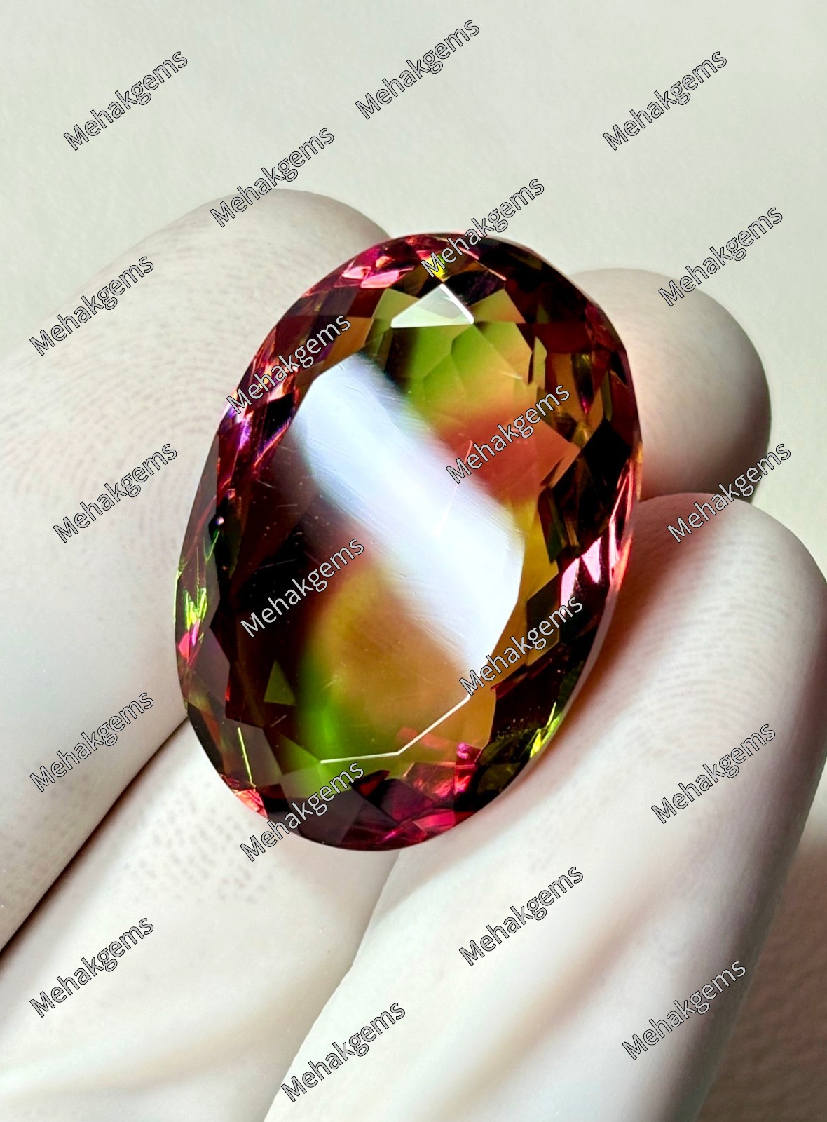 47.Ct Zultanite Oval Cut Gemstone Color Changing Diaspore Chameleon Stone