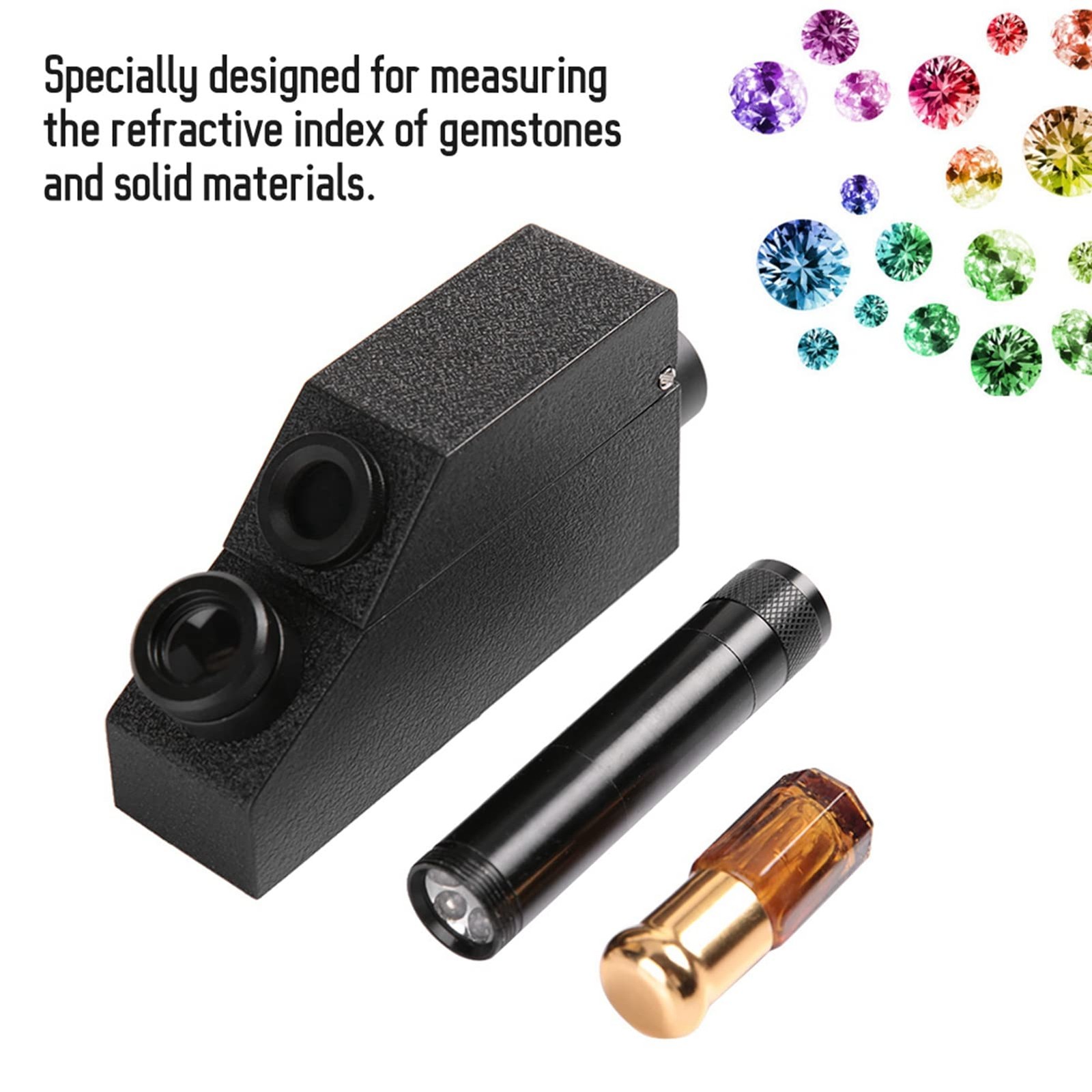 KooingTech RHG181 Diamond Tester 1.30-1.81 Refractometer Portable Gem Tester
