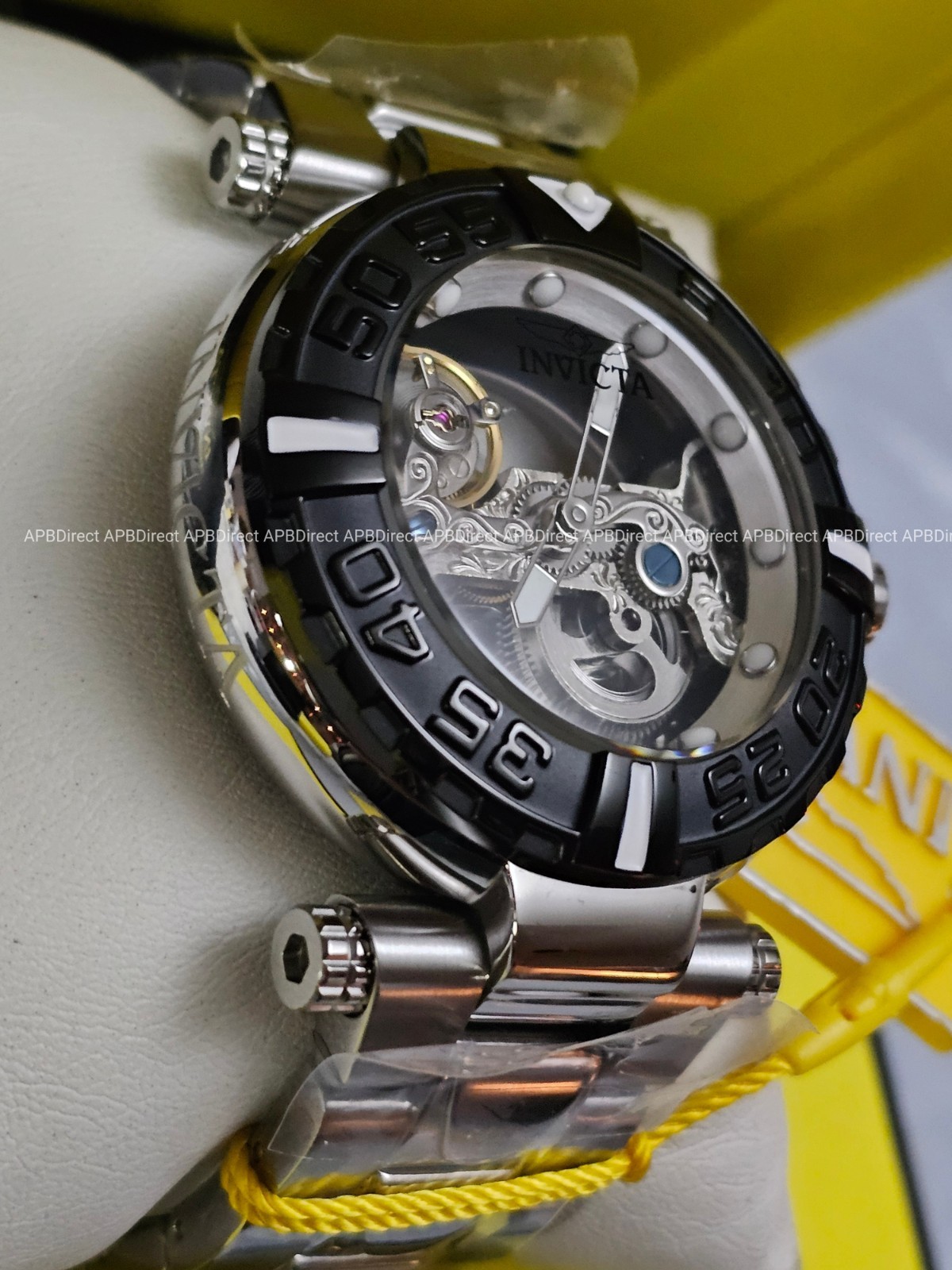 Invicta Subaqua Noma I – Automatic BRIDGE Mvmnt Skeleton – Blue LUME mens watch