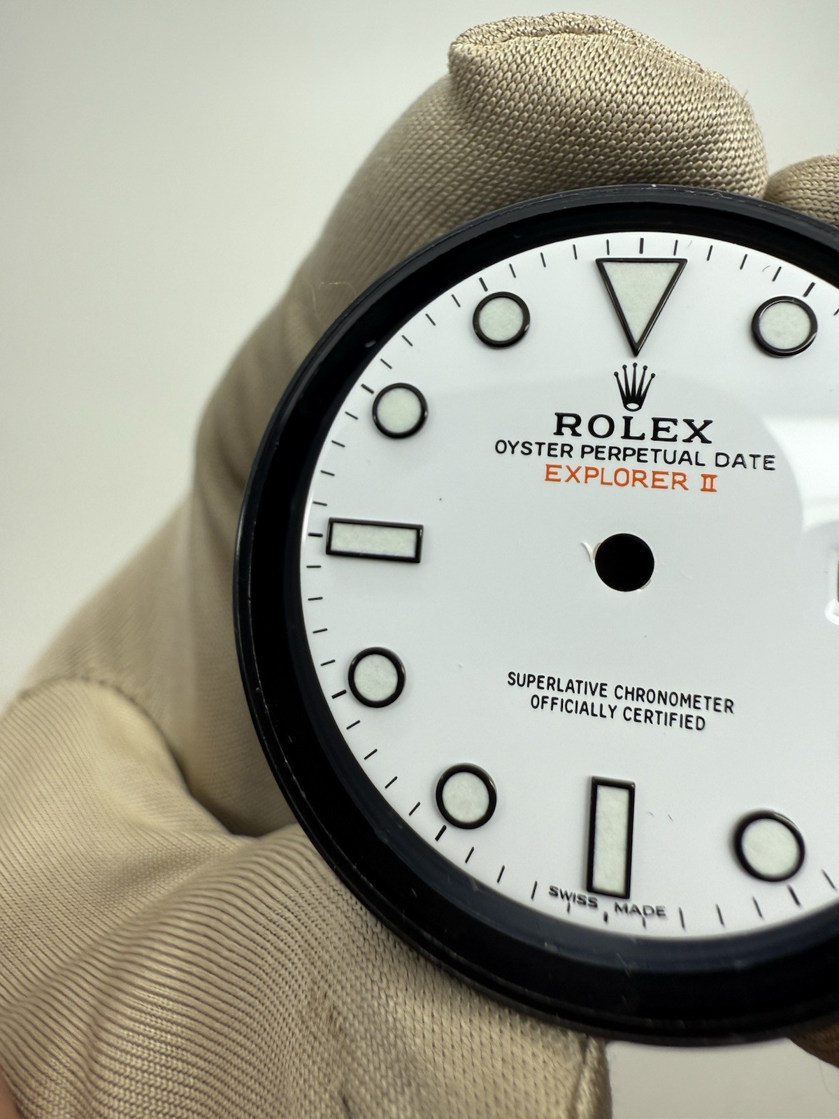 Rolex Explorer White Polar Dial For 216570 *DIAL ONLY*