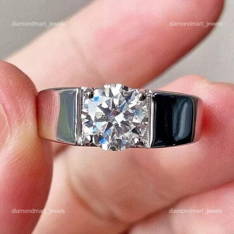 April Diamond Prong Solitaire Engagement Promise New Ring Jewelry 18K White Gold