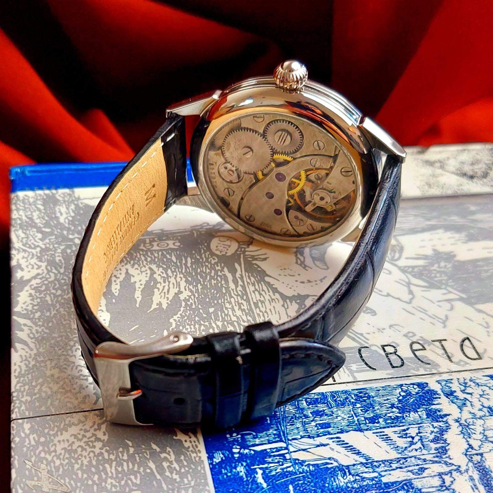 Vintage Marriage Watch USSR Soviet Men’s Wristwatch 3602 Serviced