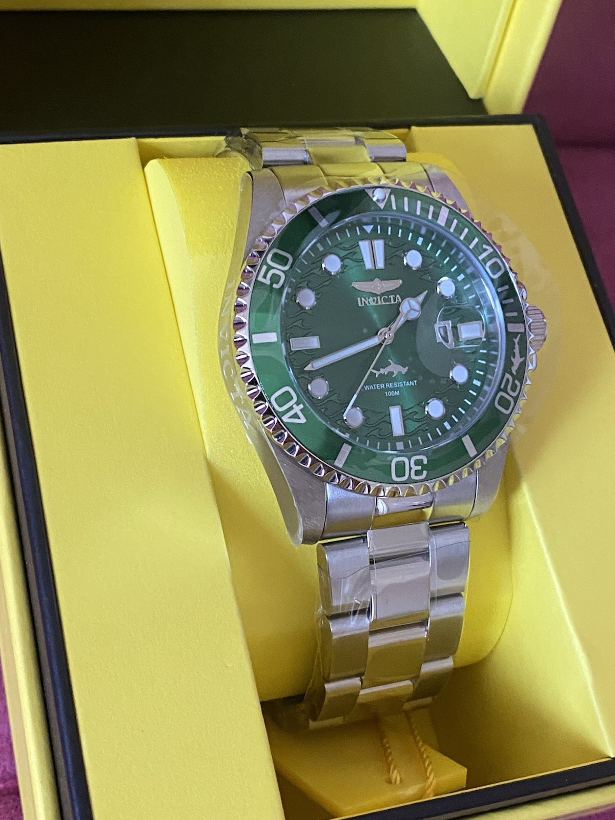 NEW Invicta Pro Diver Currentwave Men’s Watch 43mm Steel (30020) Brand New