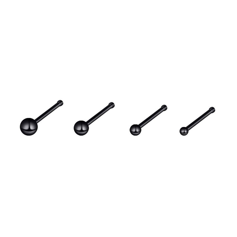 16Pcs Tiny Ball Nose Ring Studs Surgical Steel Bone Stud Ear Lip Nostril Pin 20G