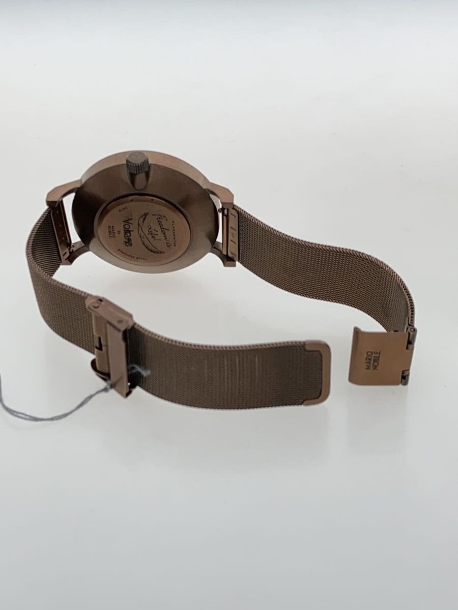 KLASSE14 Quartz Digital Other Brown Mens Watch Excellent JAPAN
