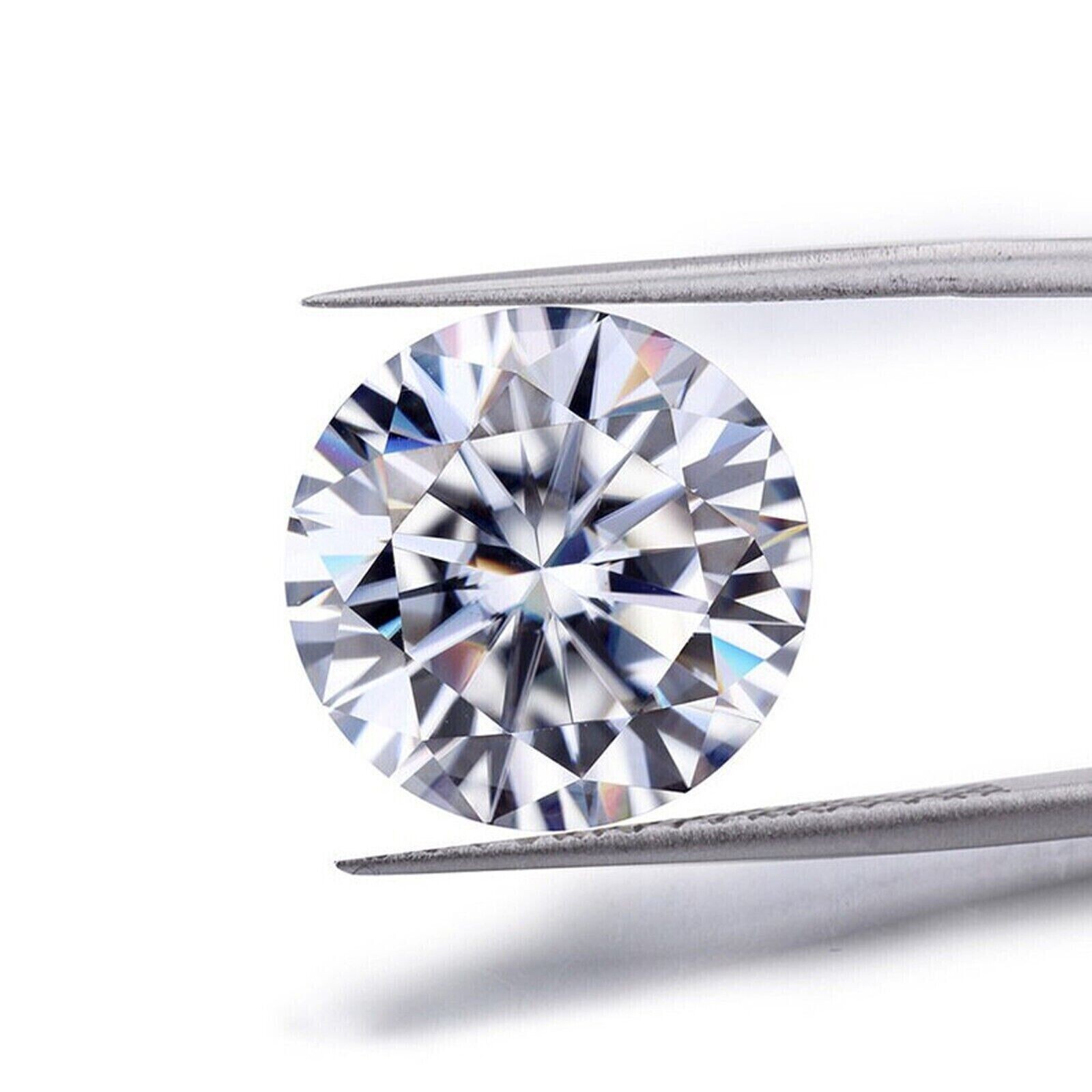 9.55CT Certified Natural Diamond Round Cut D Grade loose DiamondVVS1 14x14x10 mm