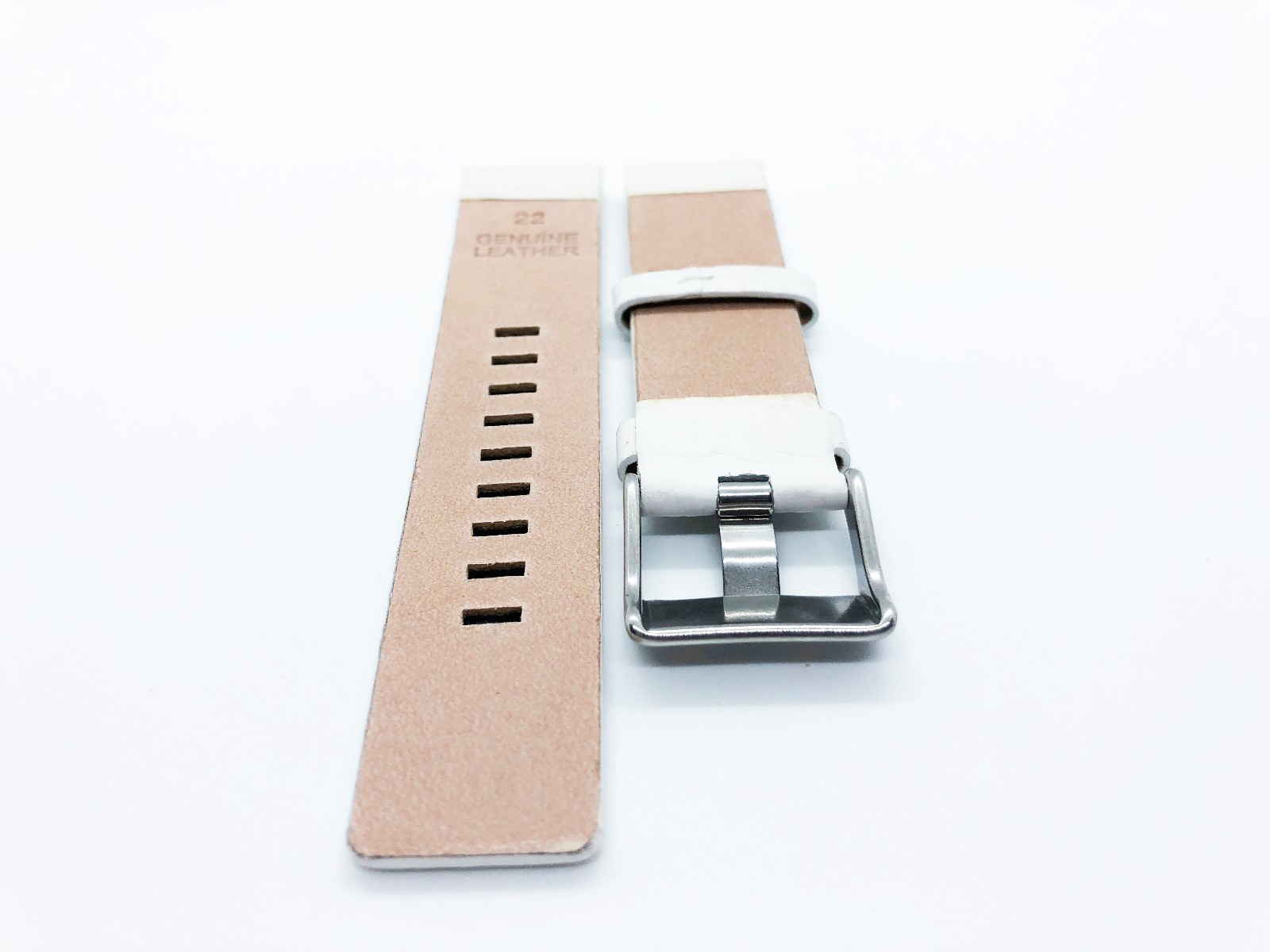 White Genuine Leather Strap Band fit Diesel DZ Watches 22 24 26 27 28 30 32 34mm