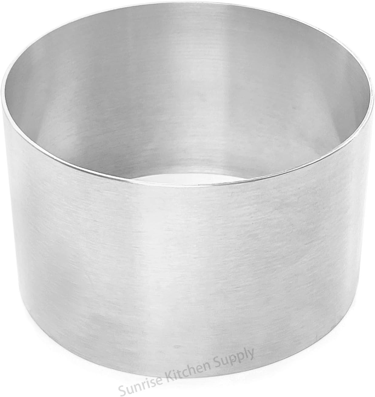 Plating Forms Stainless Steel Ring Mold Set 3.5″ x 2″ & 3″ x 1.75″ 4 Count