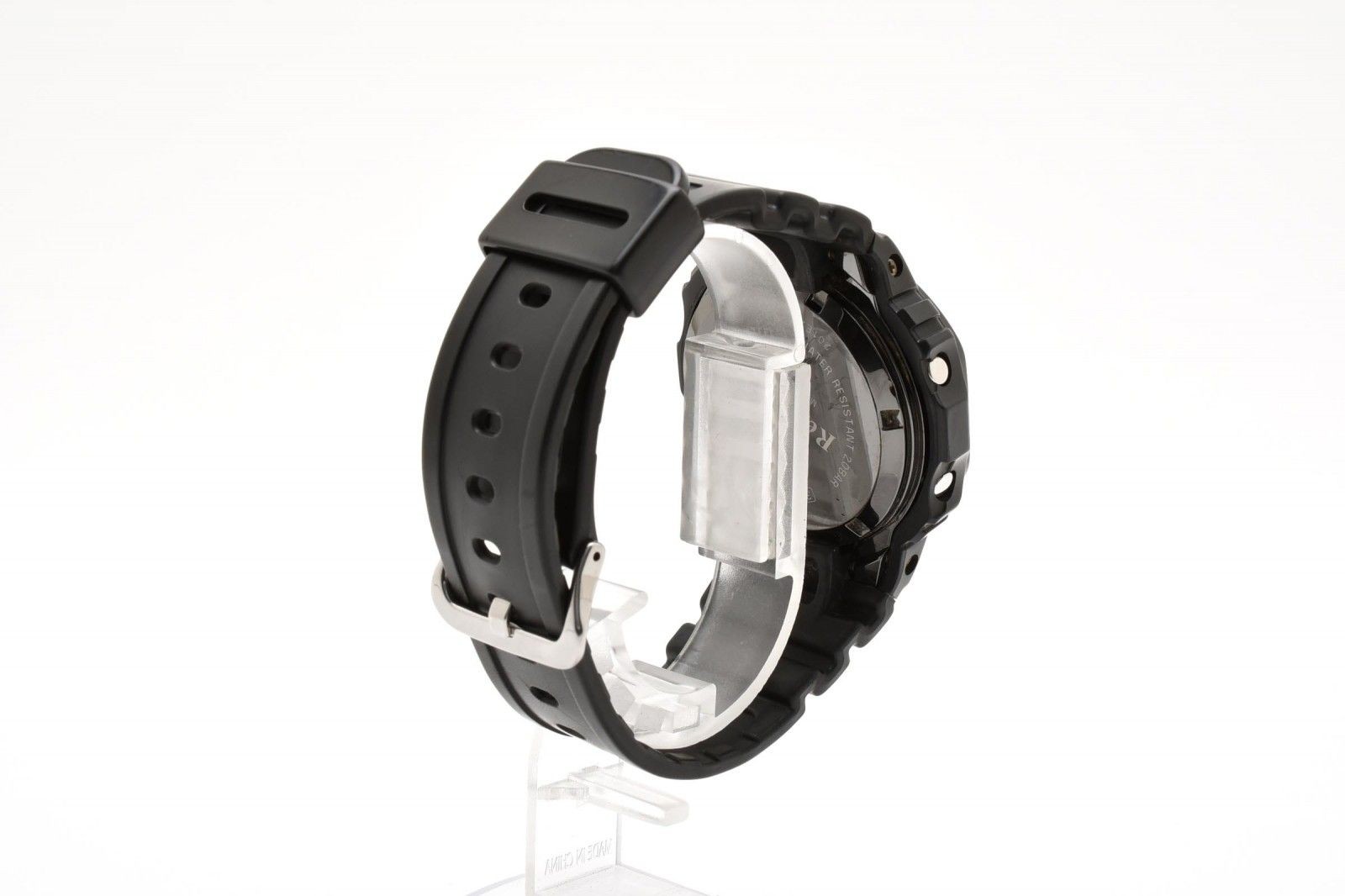 CASIO G SHOCK GW 5000 Tough Solar Radio Clock Digital Wristwatch Black LCD Stain