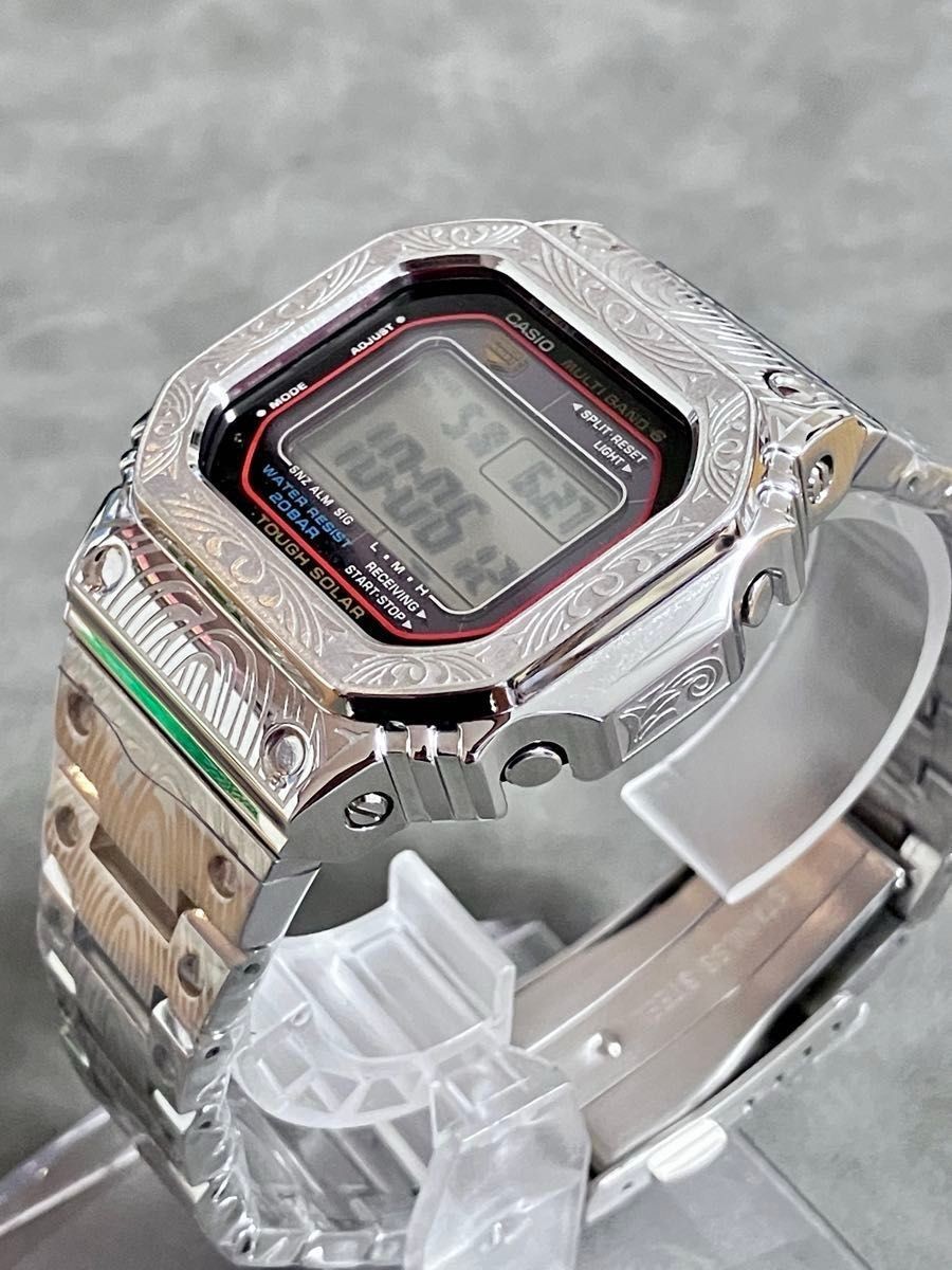 CUSTOM Casio G-Shock GW-M5610U Digital Men’s Wrist Watch Silver New item No Box