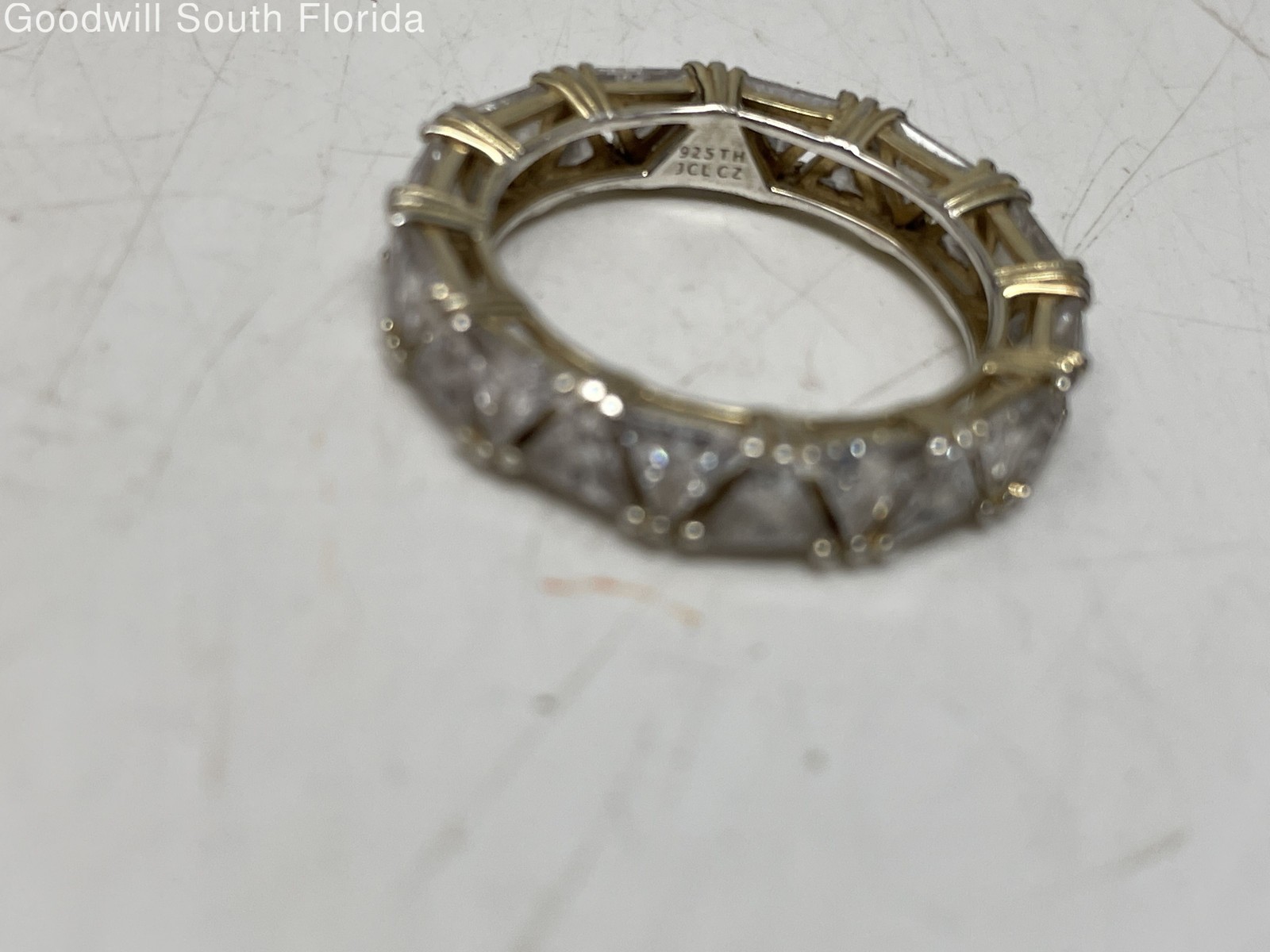 Silver Ring Women’s Stamped 925 (Tested 96.2) Weight 4.0g (NCL)