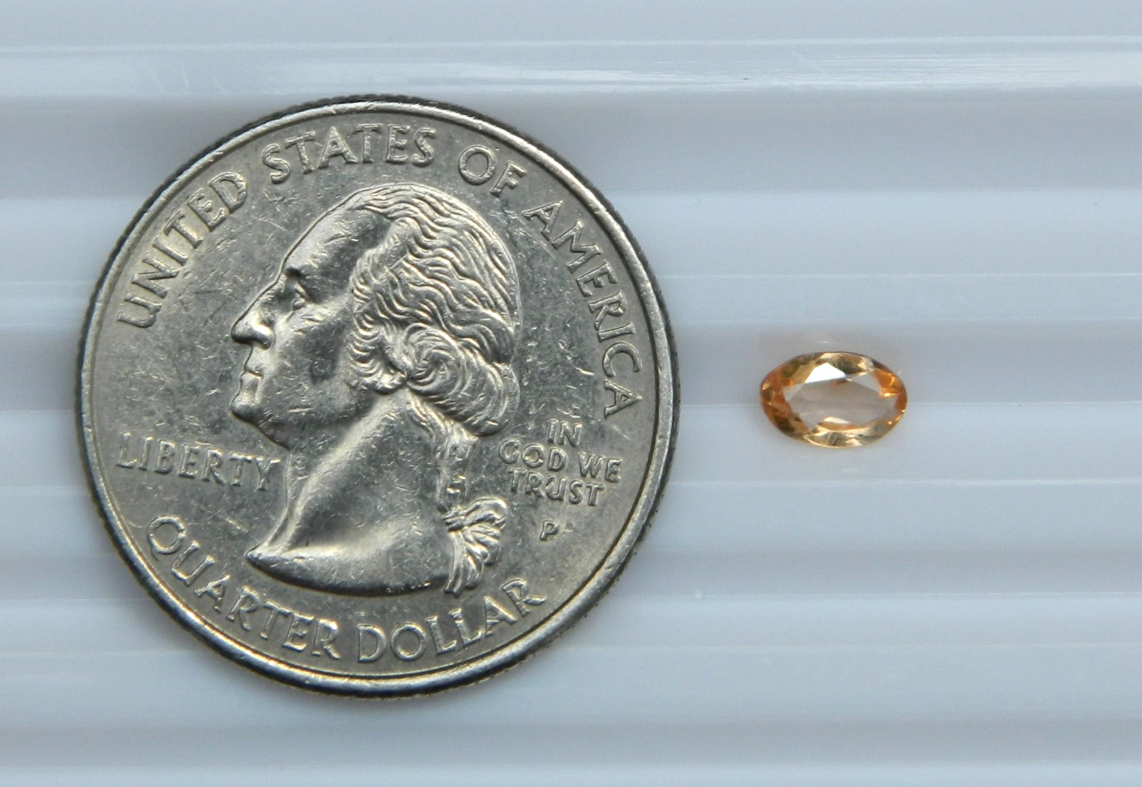 Imperial Topaz 0.36 Ct IF Oval Cut Golden Yellow Natural Brazil Gem – I236