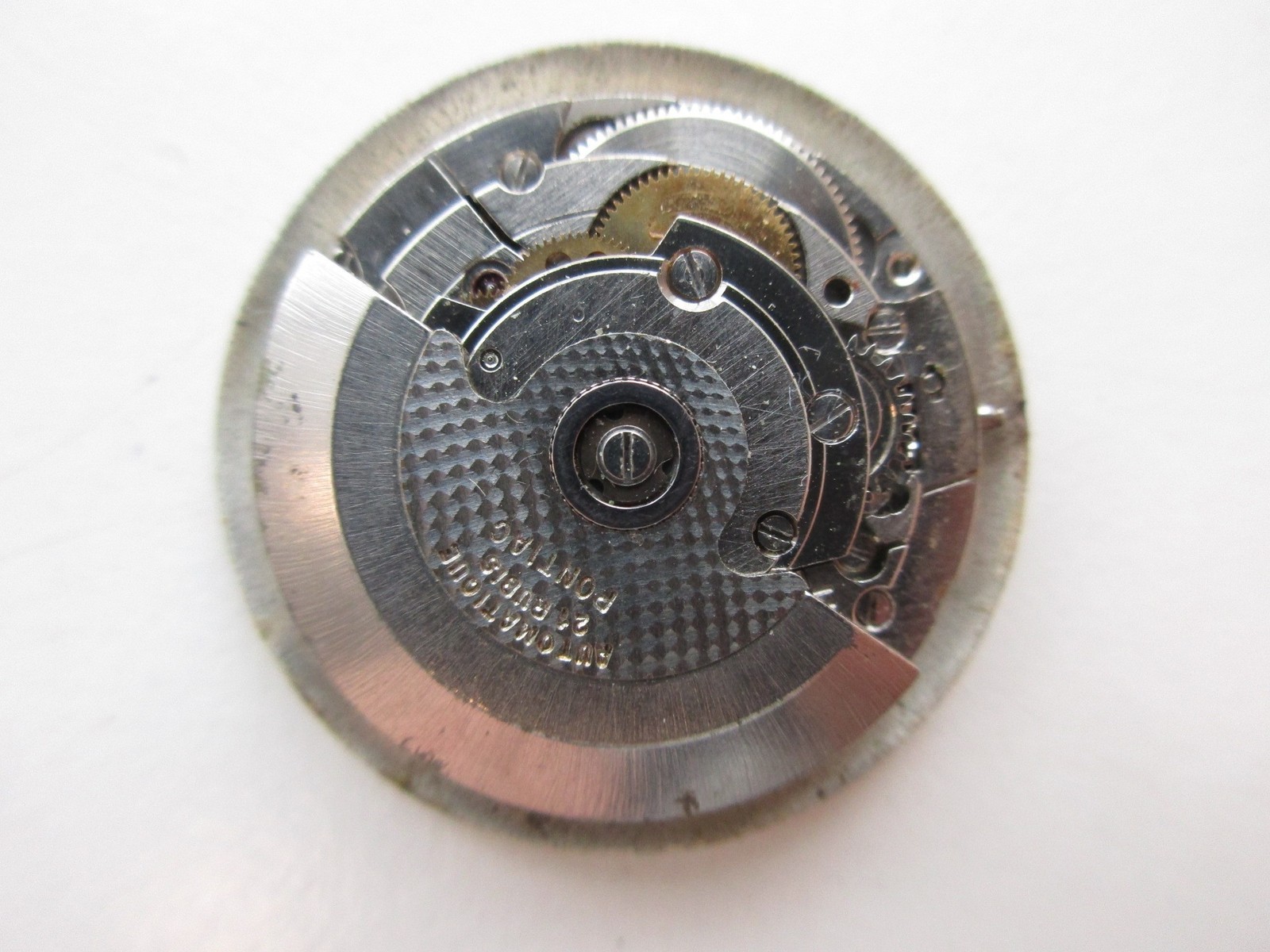 ETA cal. 2783 Swiss automatic watch movement – white date at 3 – running