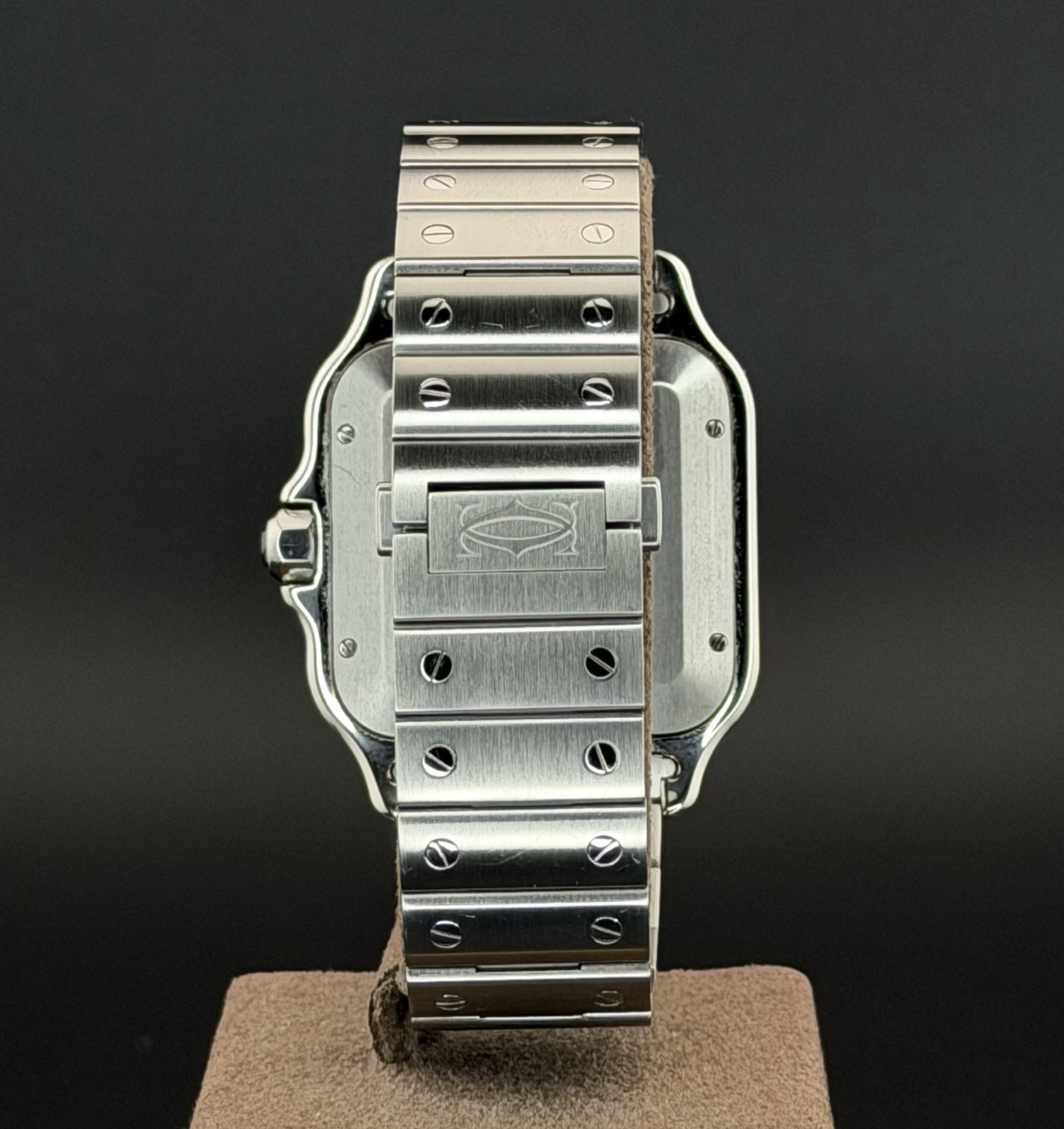 Santos de Cartier Large WSSA0018 | Full Set | 2 Extra Straps | Very Good