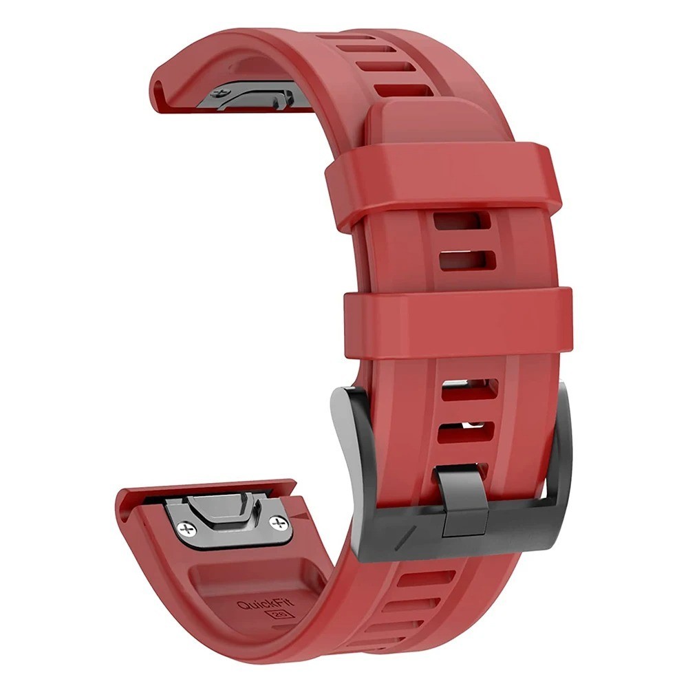 QuickFit 22mm 26mm Silicone Watch Band Quick Release Sport Strap Replacement