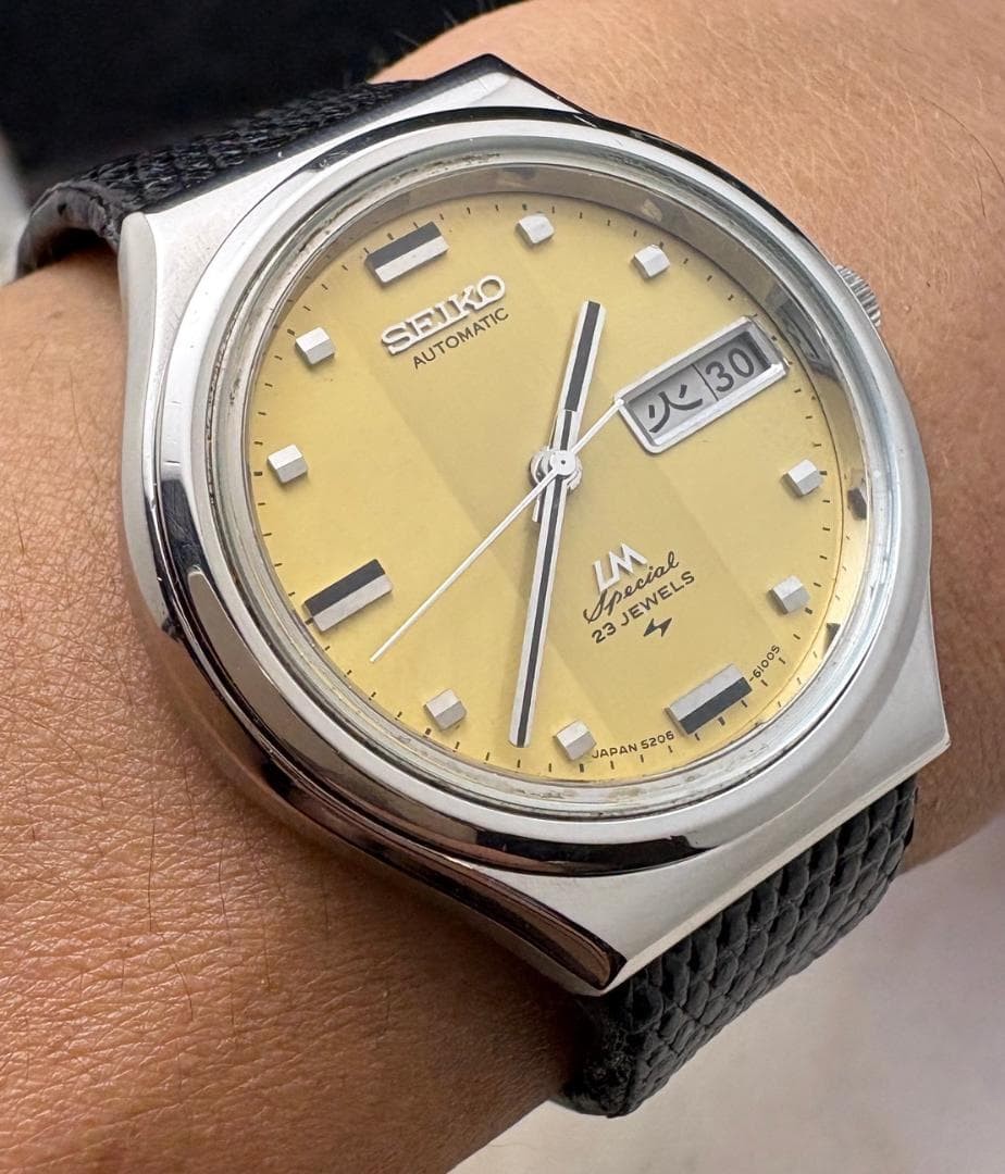 In Excellent Condition: Seiko LM Roadmatic Special 5206 Automatic　Made in 1972　