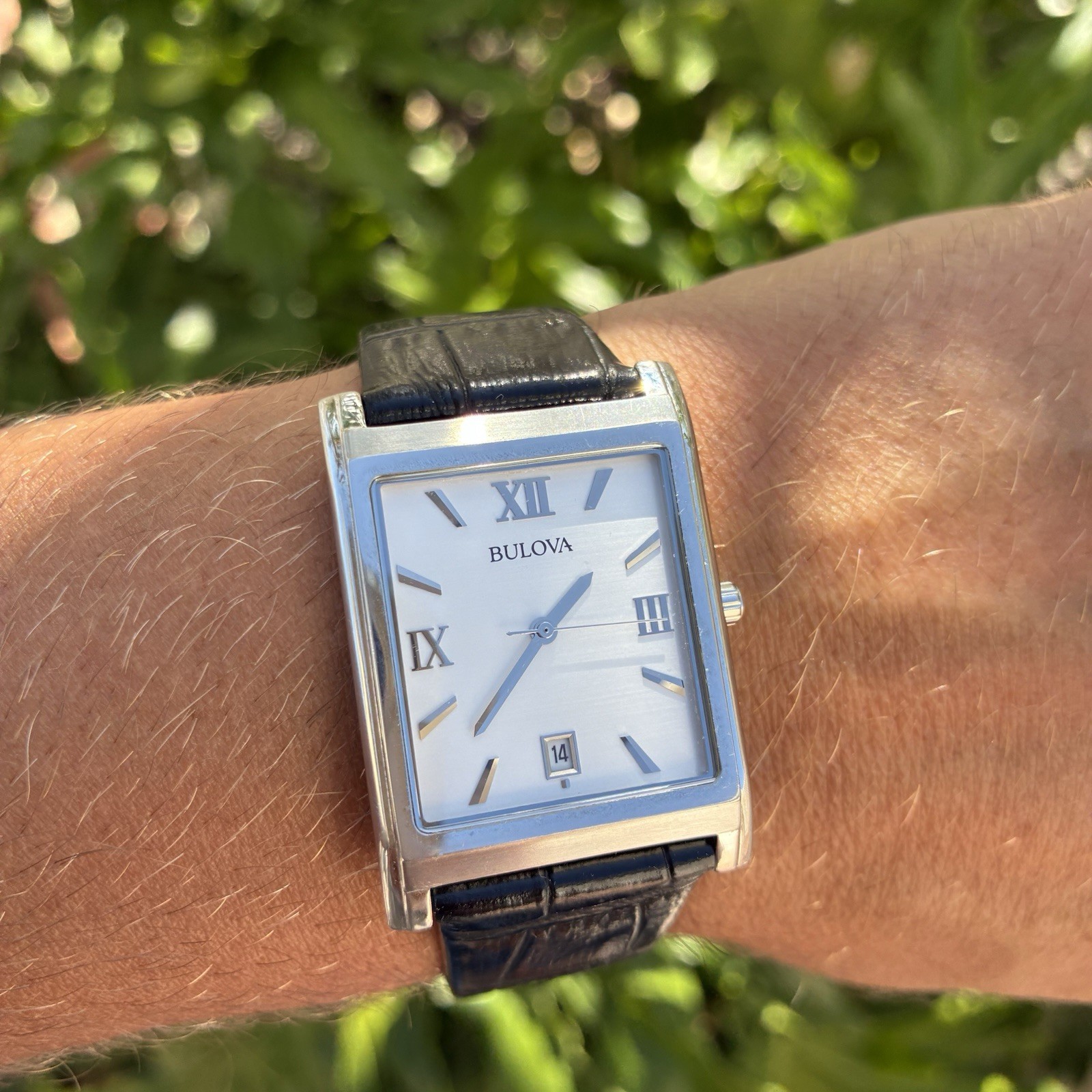 GORGEOUS Bulova Men’s Tank Watch