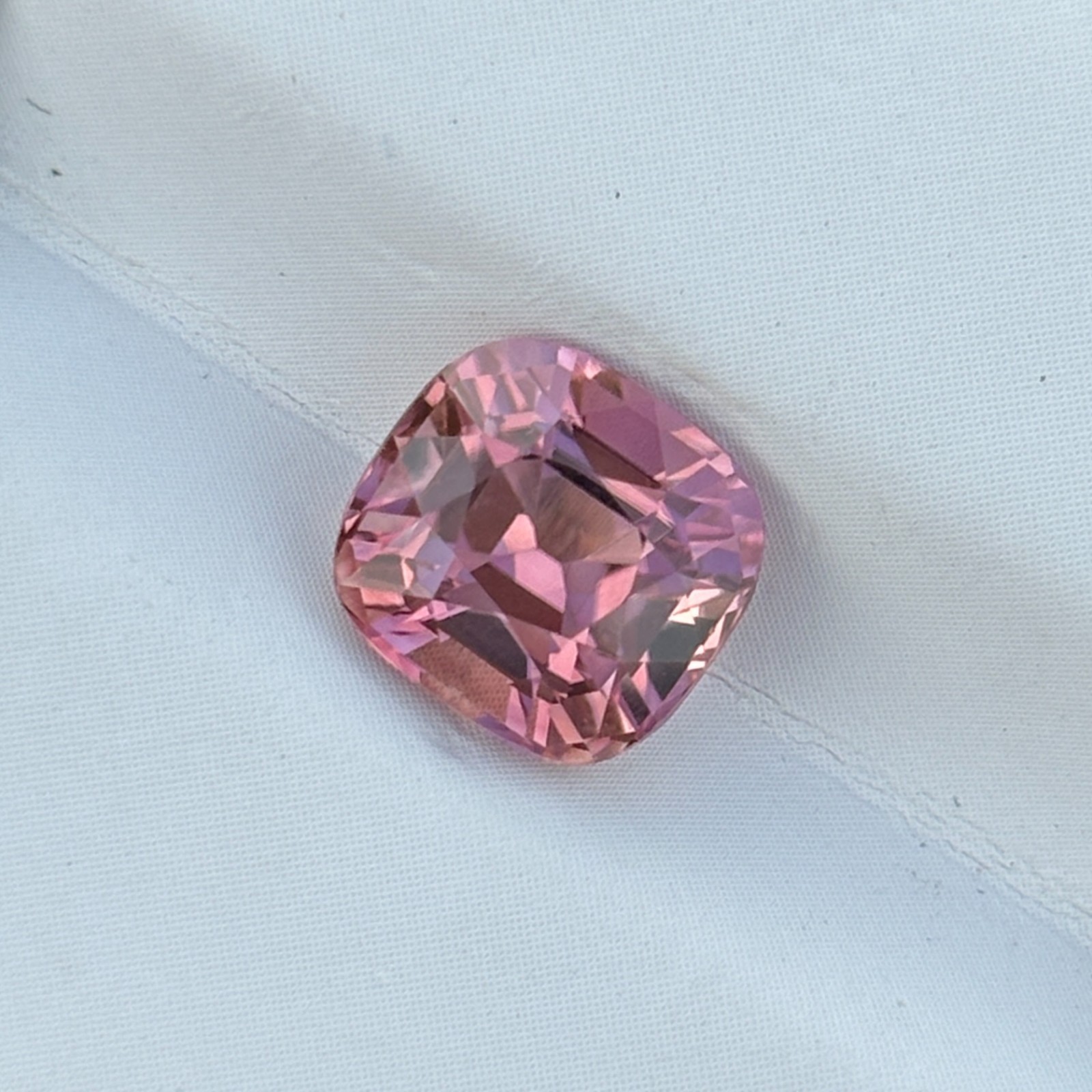 Natural Pink Tourmaline 2.21ct Cushion Cut | Congo | Loose Gemstone
